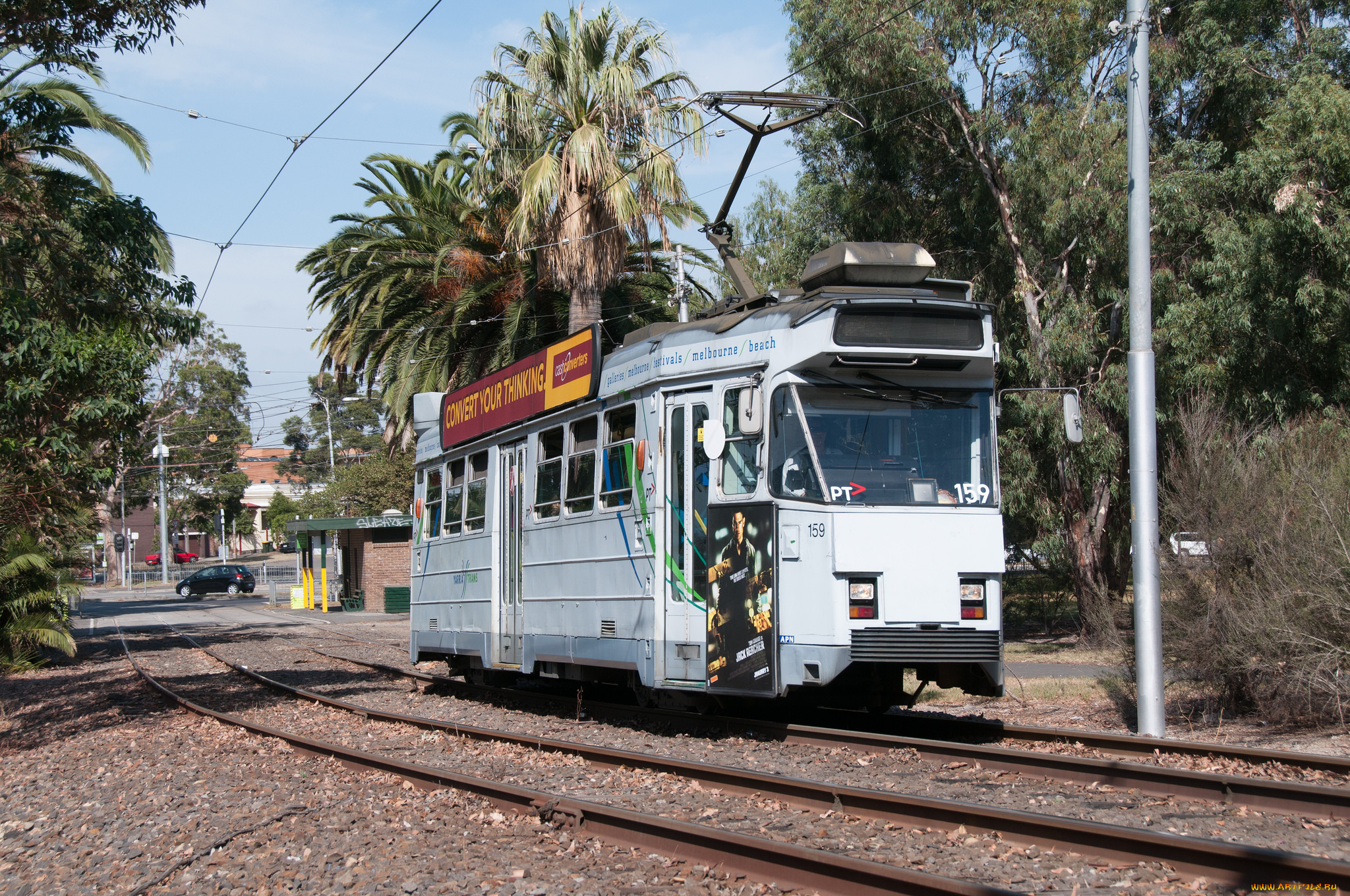 техника, трамваи, трамвай, рельсы, транспорт