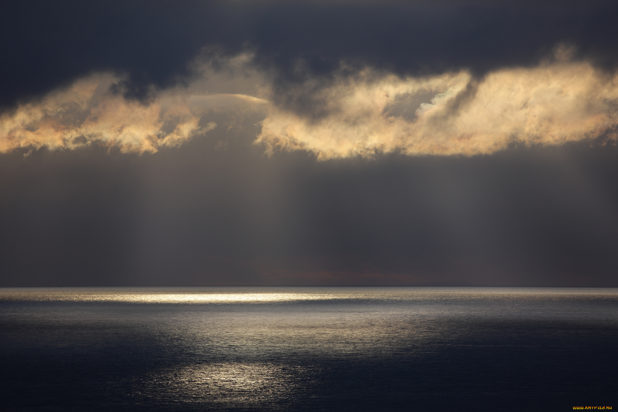 природа, восходы, закаты, лучи, тучи, море