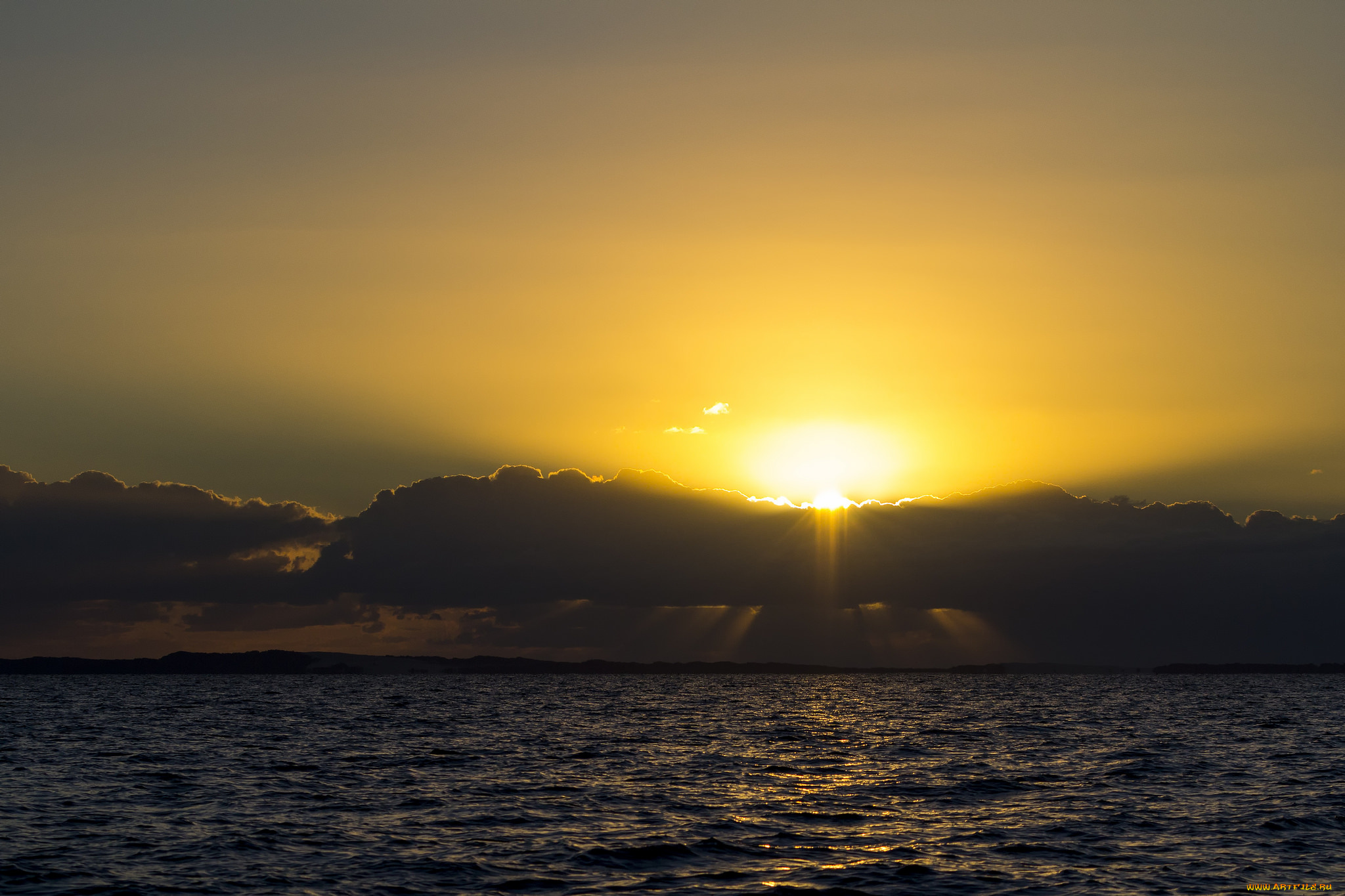 природа, восходы, закаты, закат