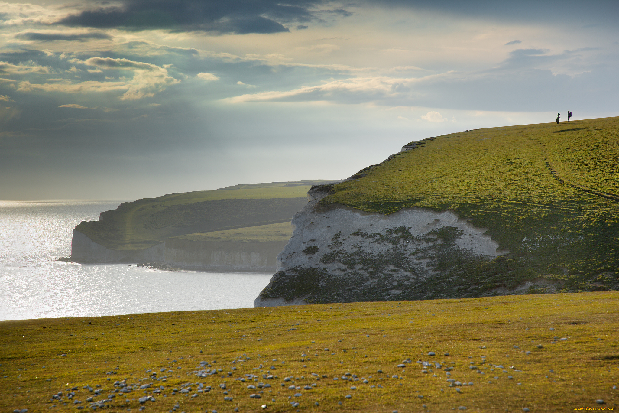 природа, побережье, скалы