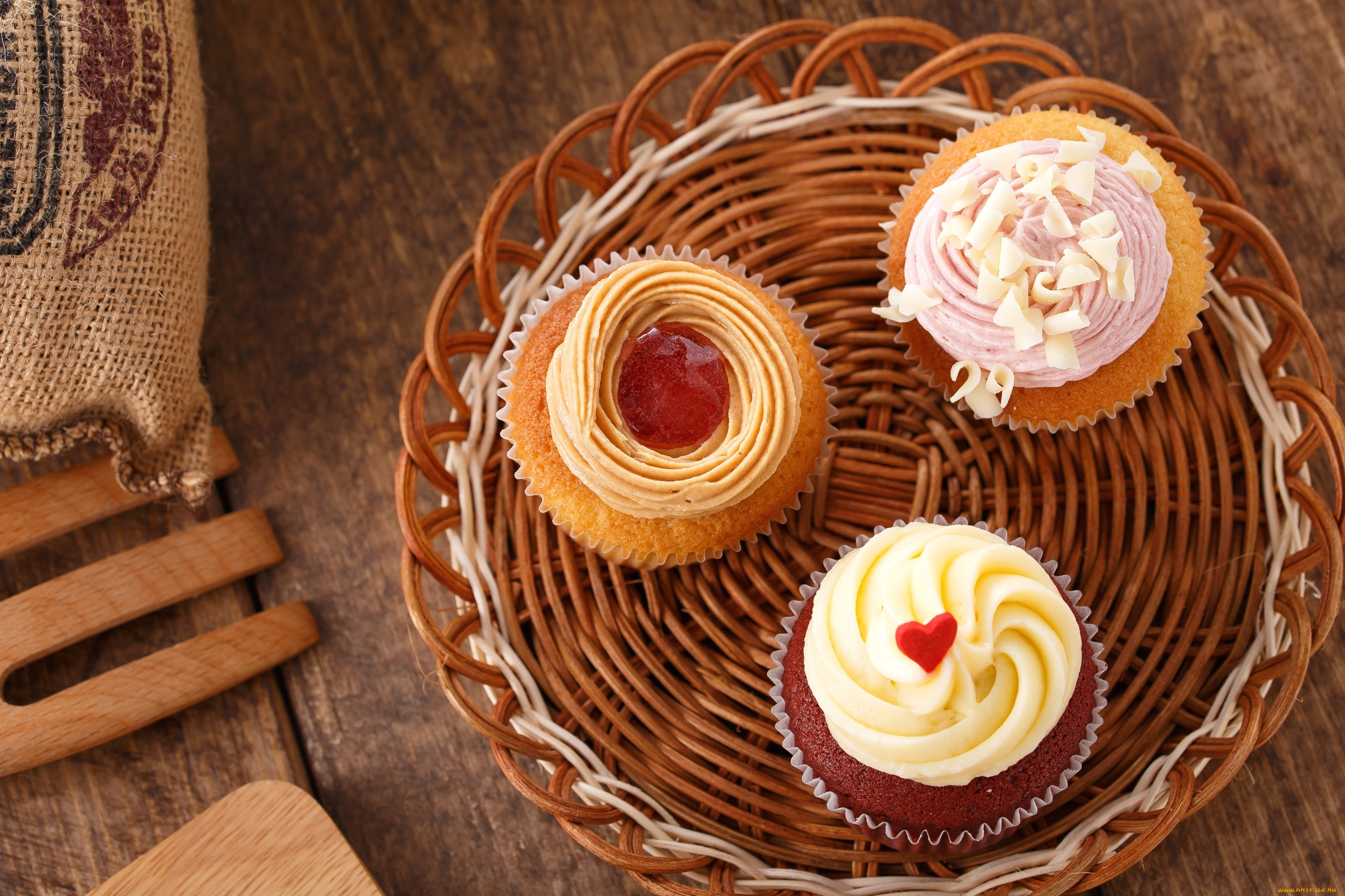 еда, пирожные, , кексы, , печенье, пирожное, маффин, крем