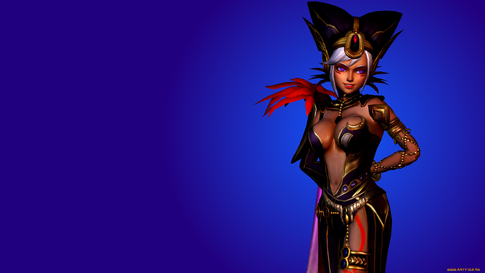 3д, графика, фантазия, , fantasy, взгляд, девушка, фон