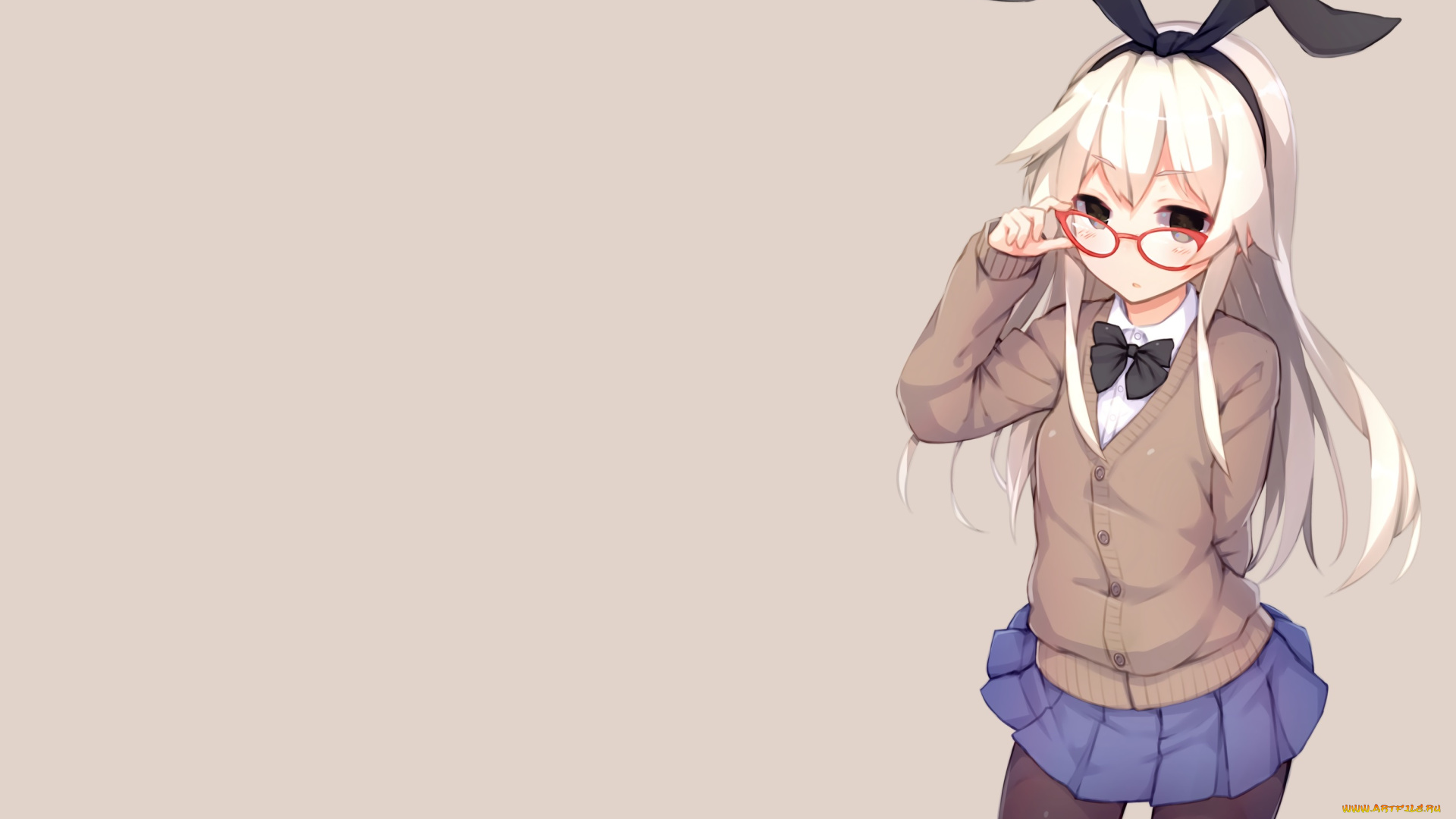аниме, kantai, collection, shimakaze