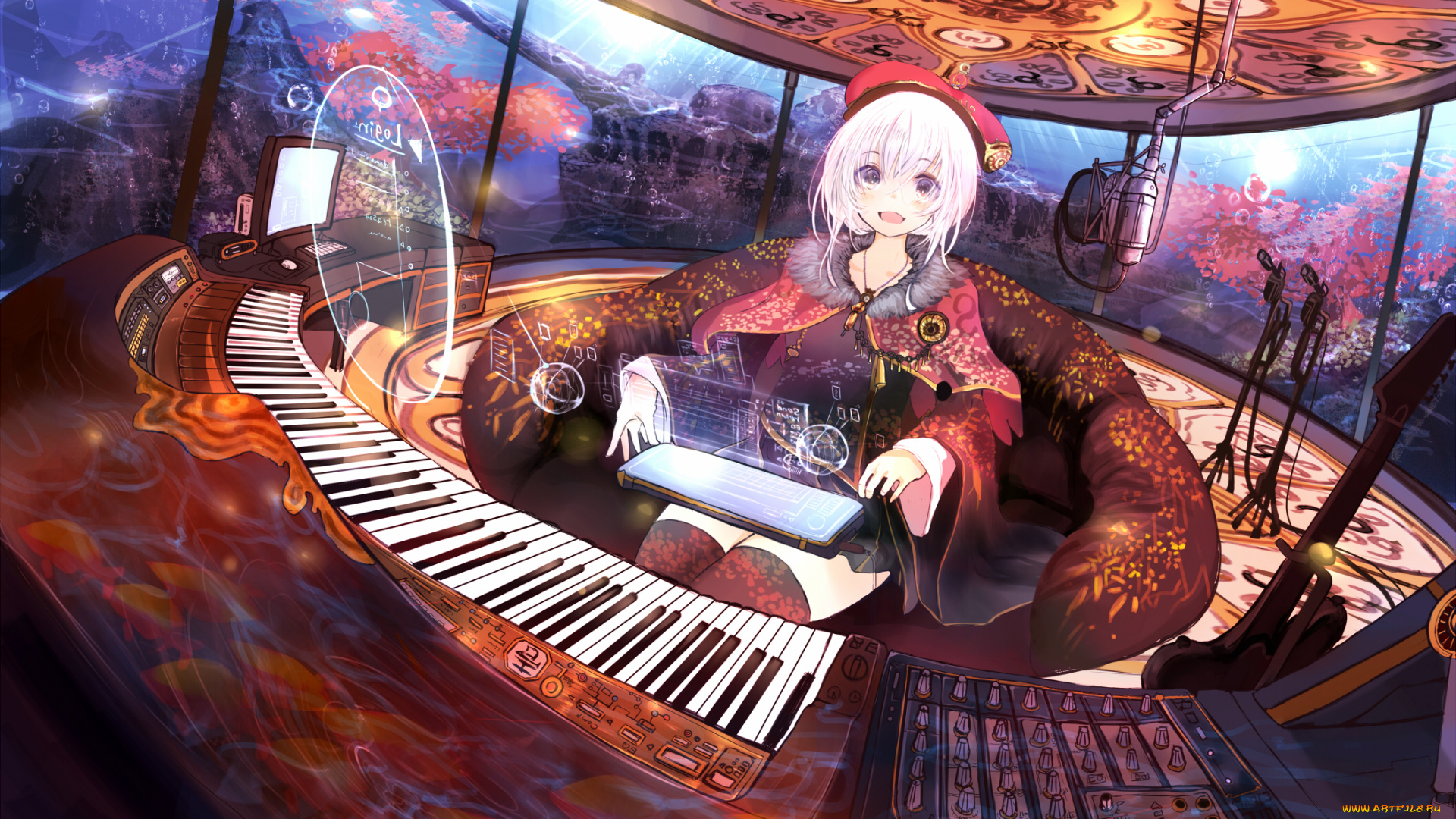 аниме, музыка, caivis