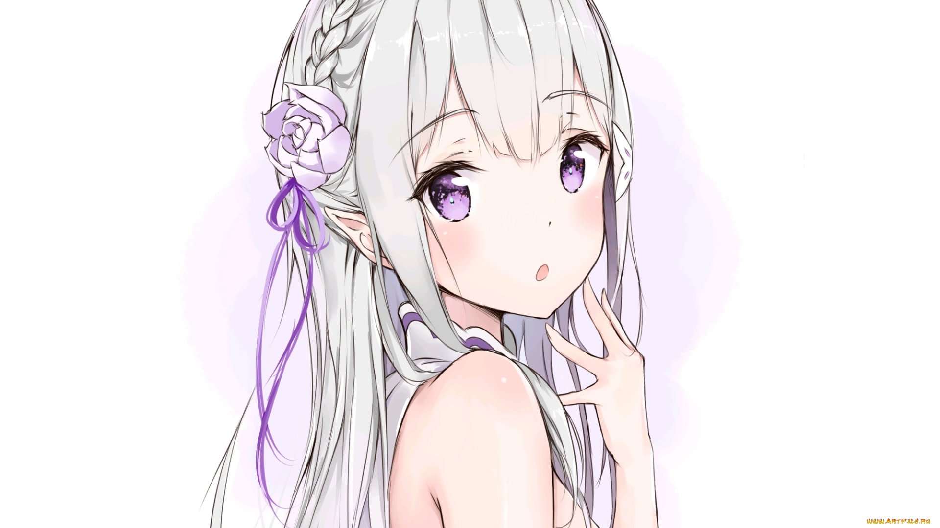 аниме, re, , zero, kara, hajimeru, isekai, seikatsu, эмилия