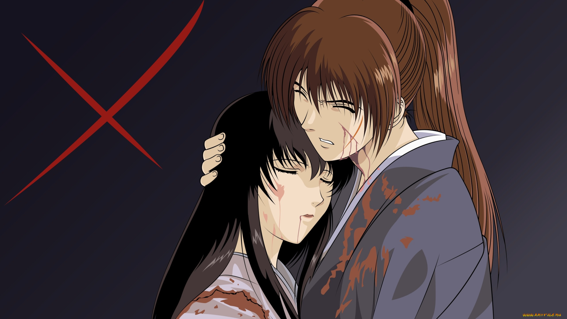 аниме, rurouni, kenshin, ова, самурай, икс, rurouni, kenshin, бродяга, кеншин