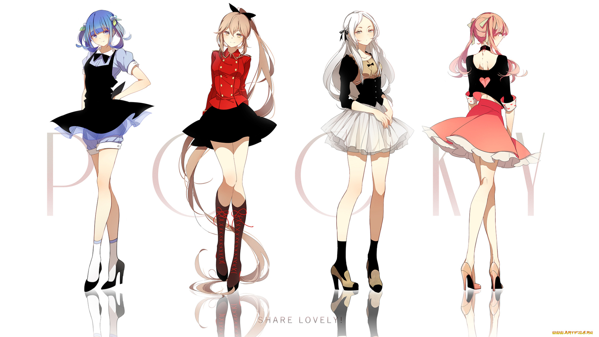 аниме, unknown, , другое, девушки