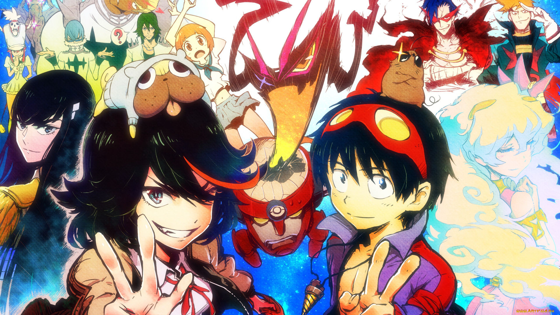 аниме, unknown, , другое, кроссовер