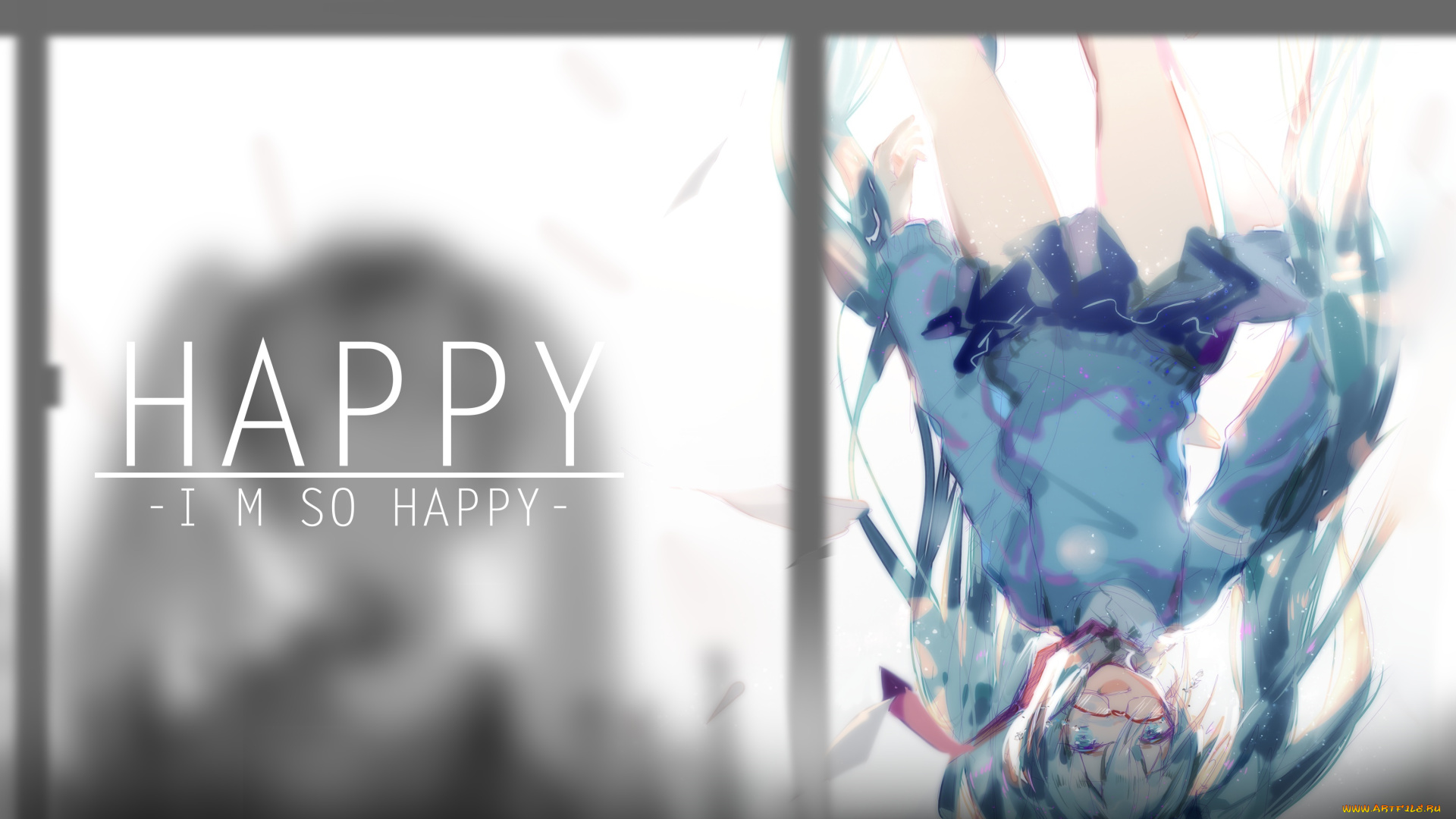 аниме, vocaloid, hatsune, miku