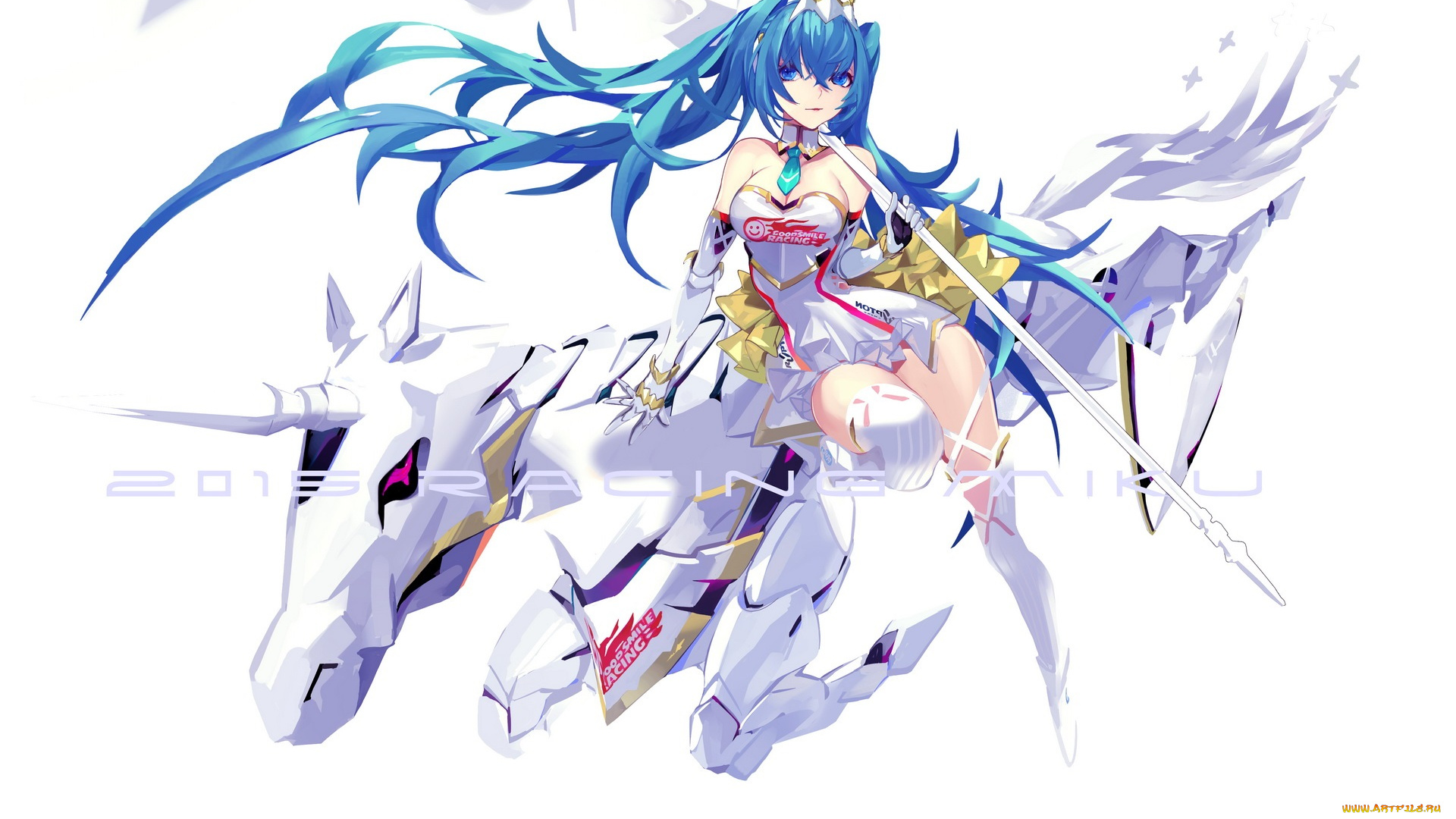 аниме, vocaloid, hatsune, miku