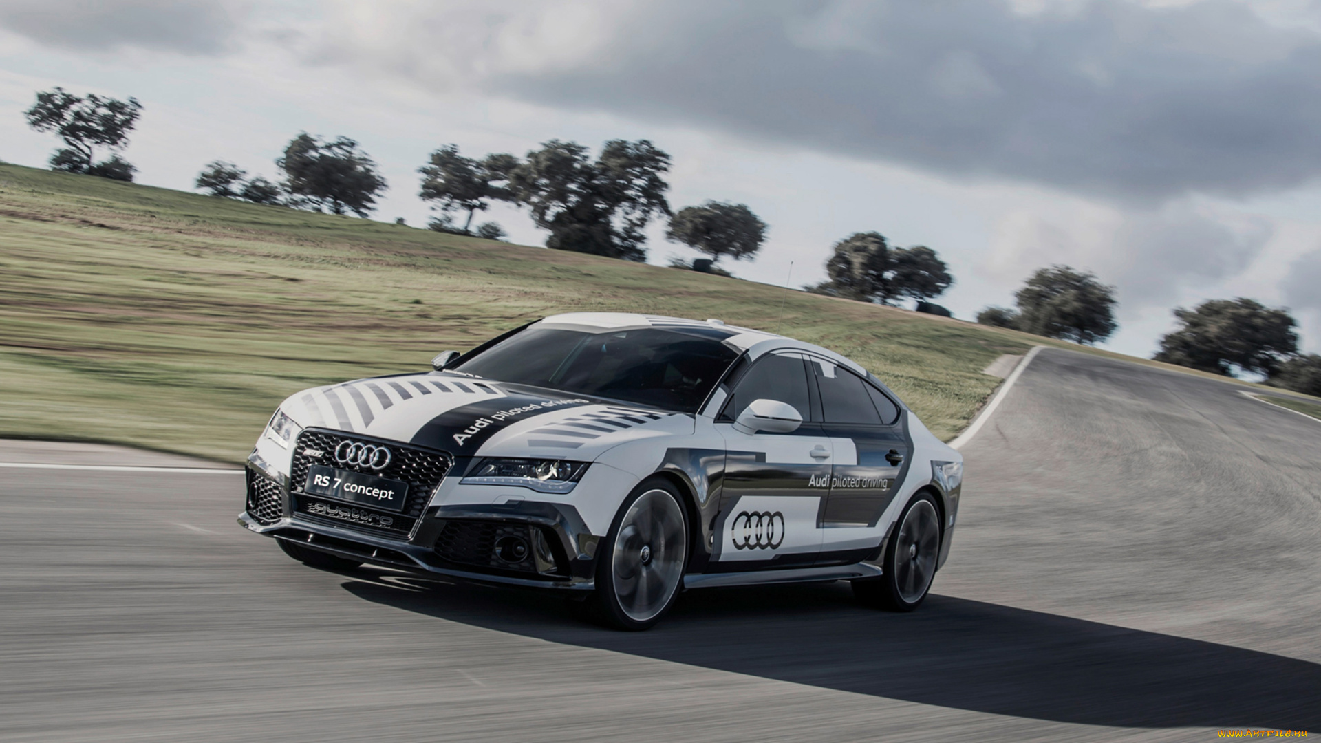 audi, rs7, , concept, 2014, автомобили, audi, concept, rs7, трасса, 2014