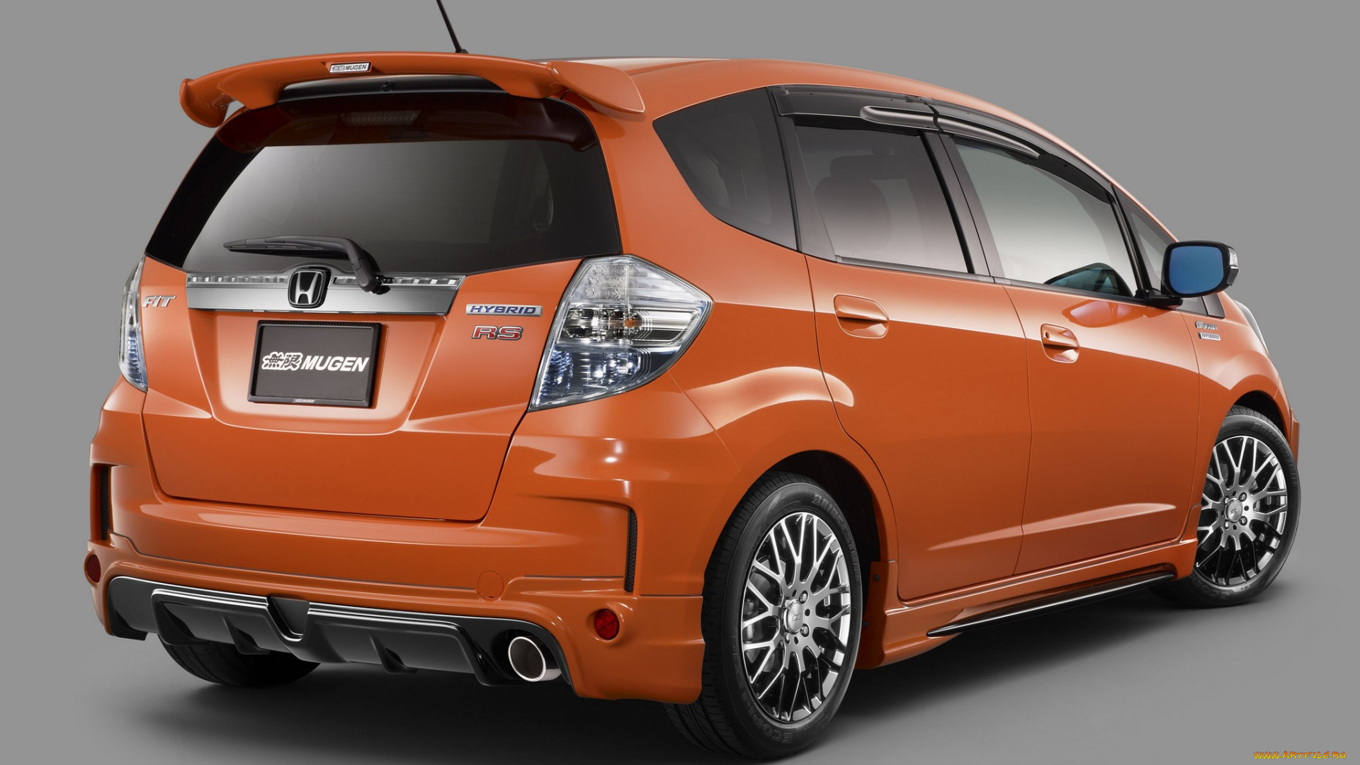 автомобили, honda, hybrid, fit, rs, mugen