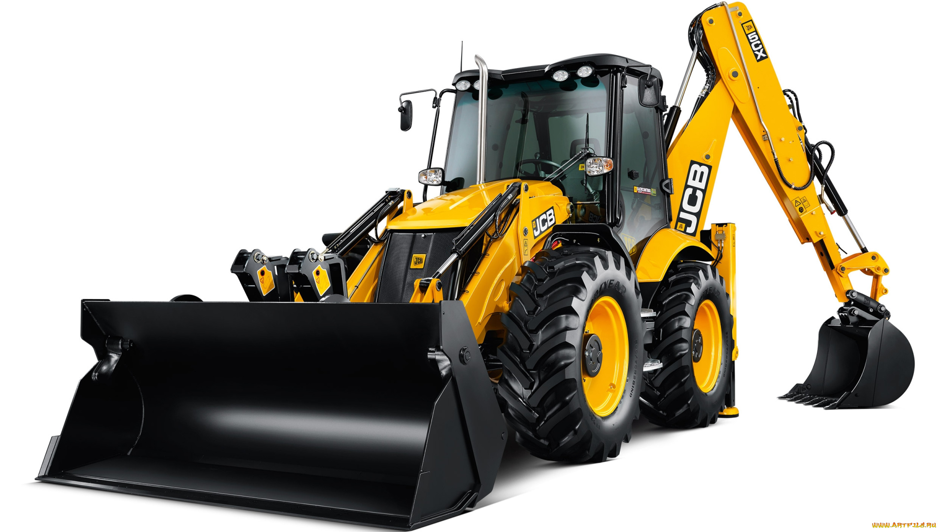 техника, экскаваторы, трактор