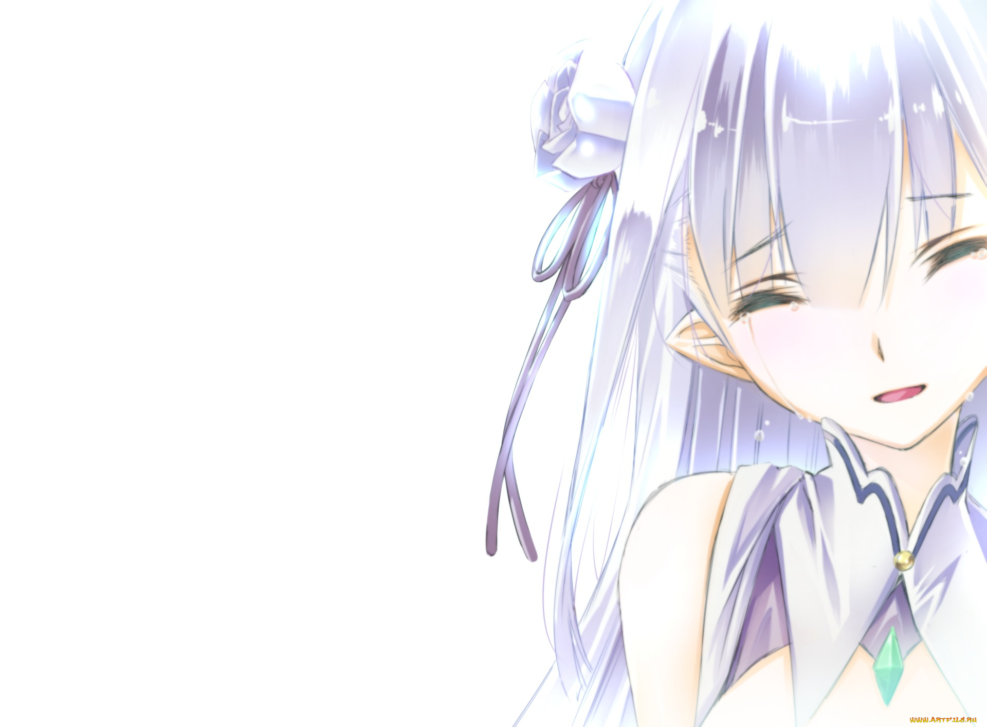 аниме, re, , zero, kara, hajimeru, isekai, seikatsu, эмилия