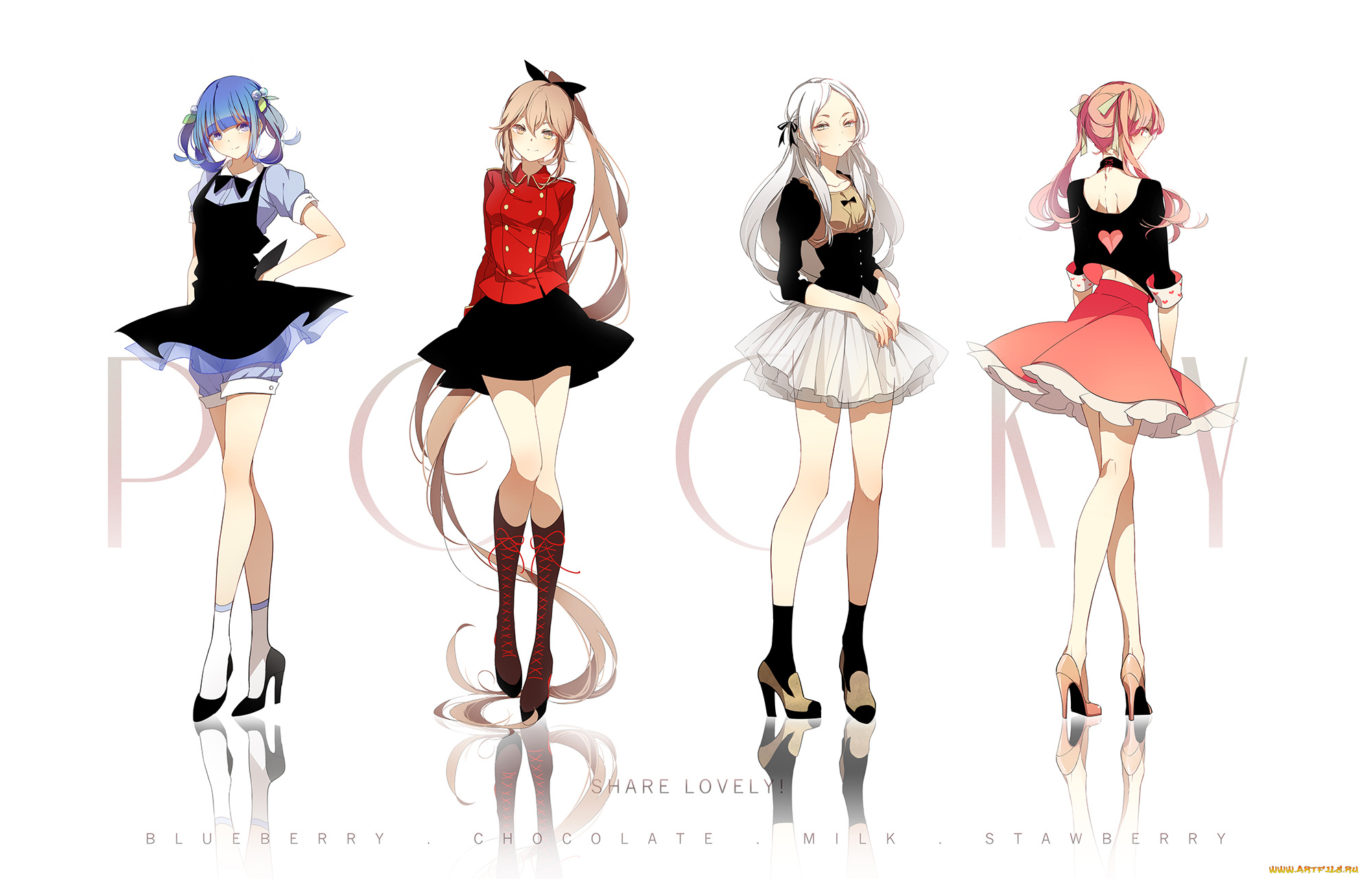 аниме, unknown, , другое, девушки