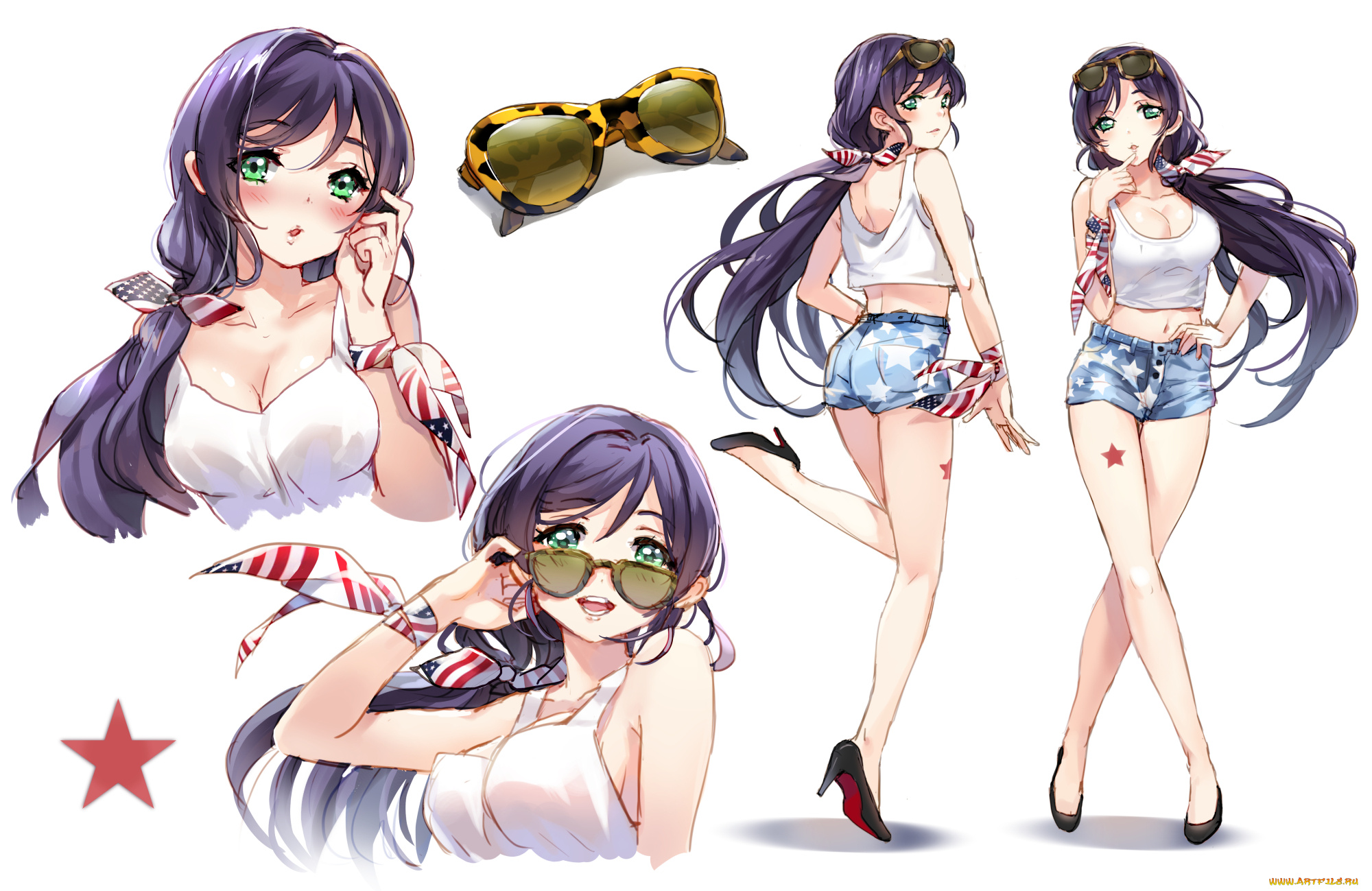 аниме, love, live, , school, idol, project, toujou, nozomi
