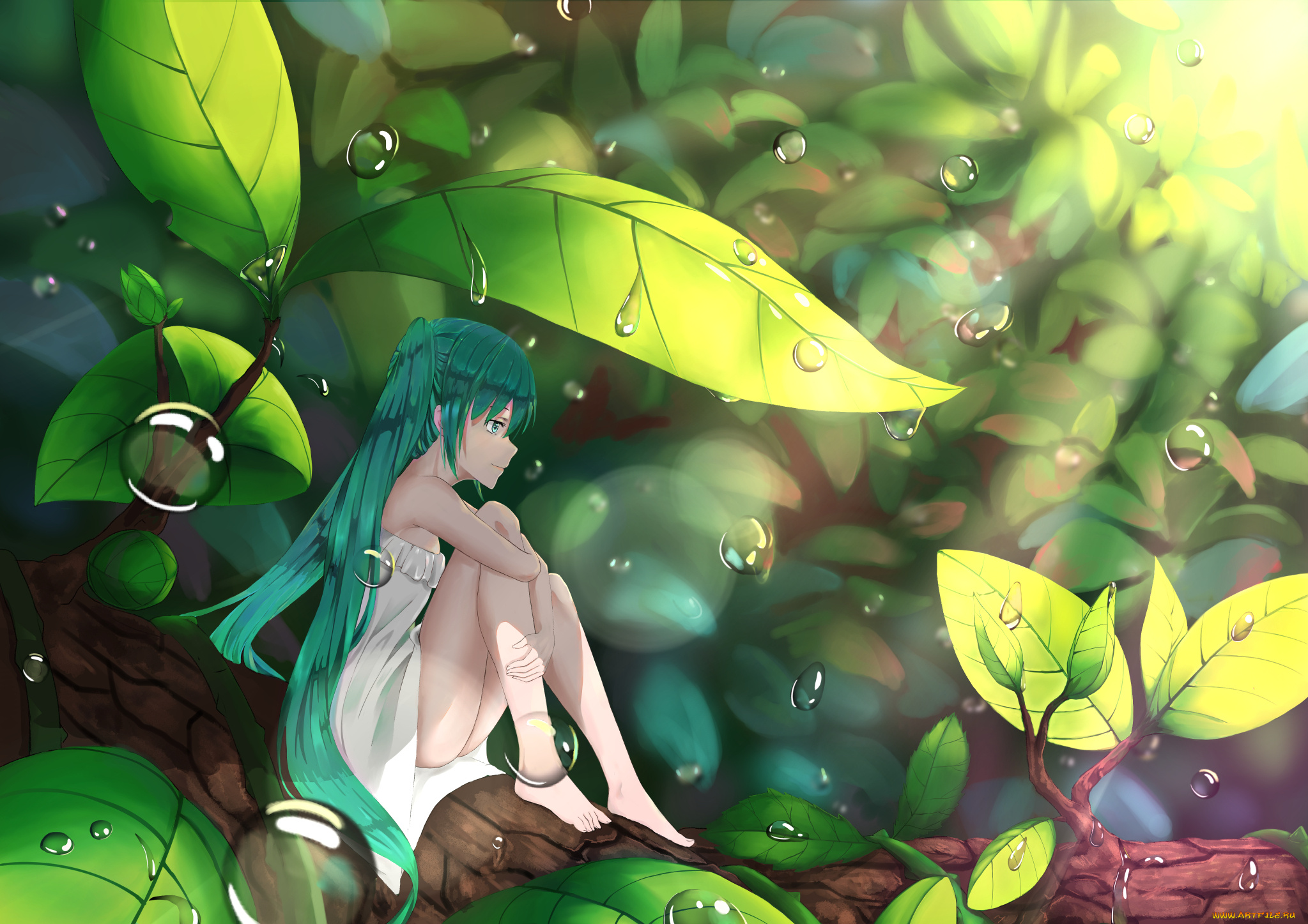 аниме, vocaloid, hatsune, miku