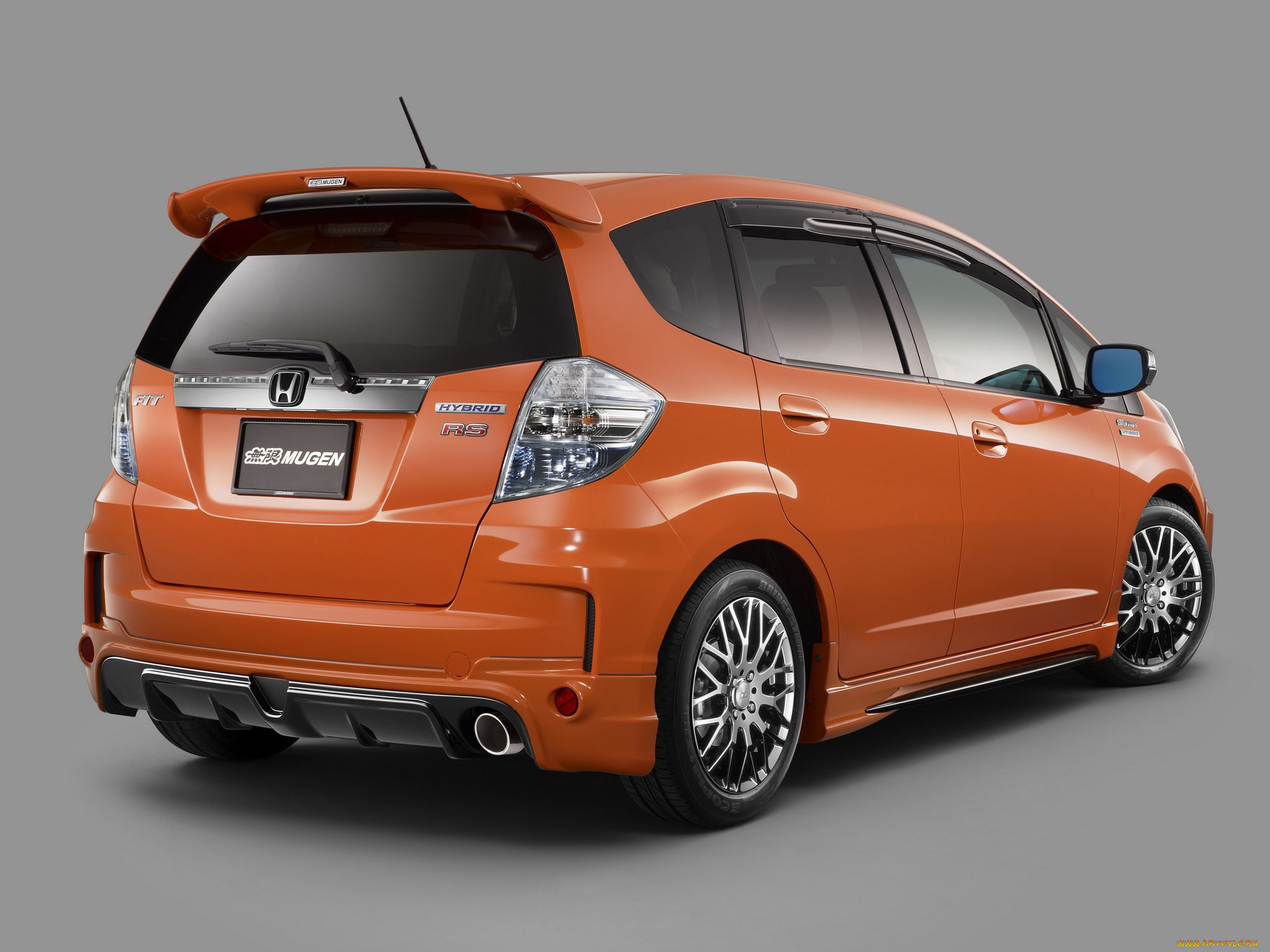 автомобили, honda, hybrid, fit, rs, mugen