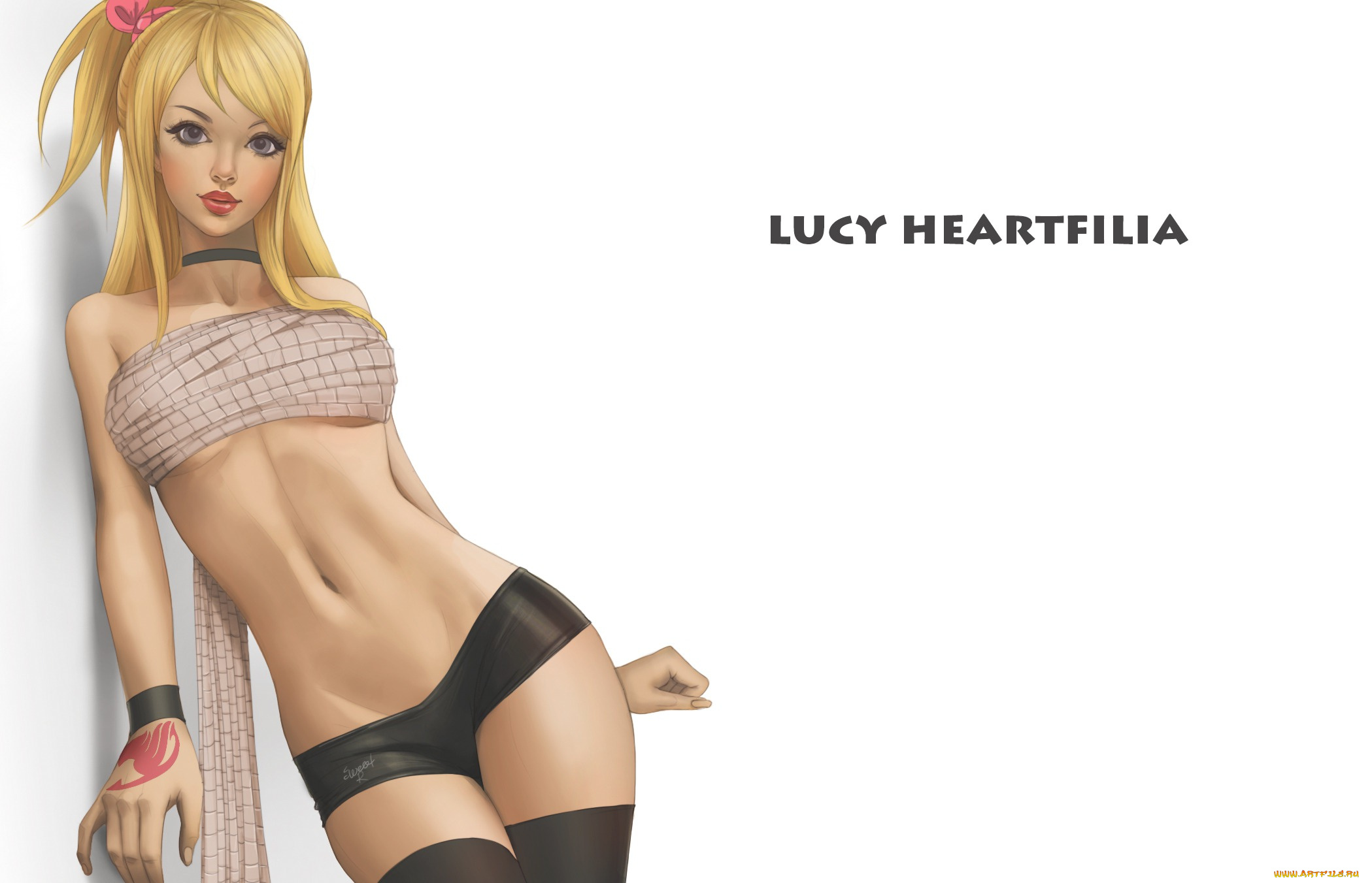 аниме, fairy, tail, девушка, anime, fairy, tail, lucy, heartfilia