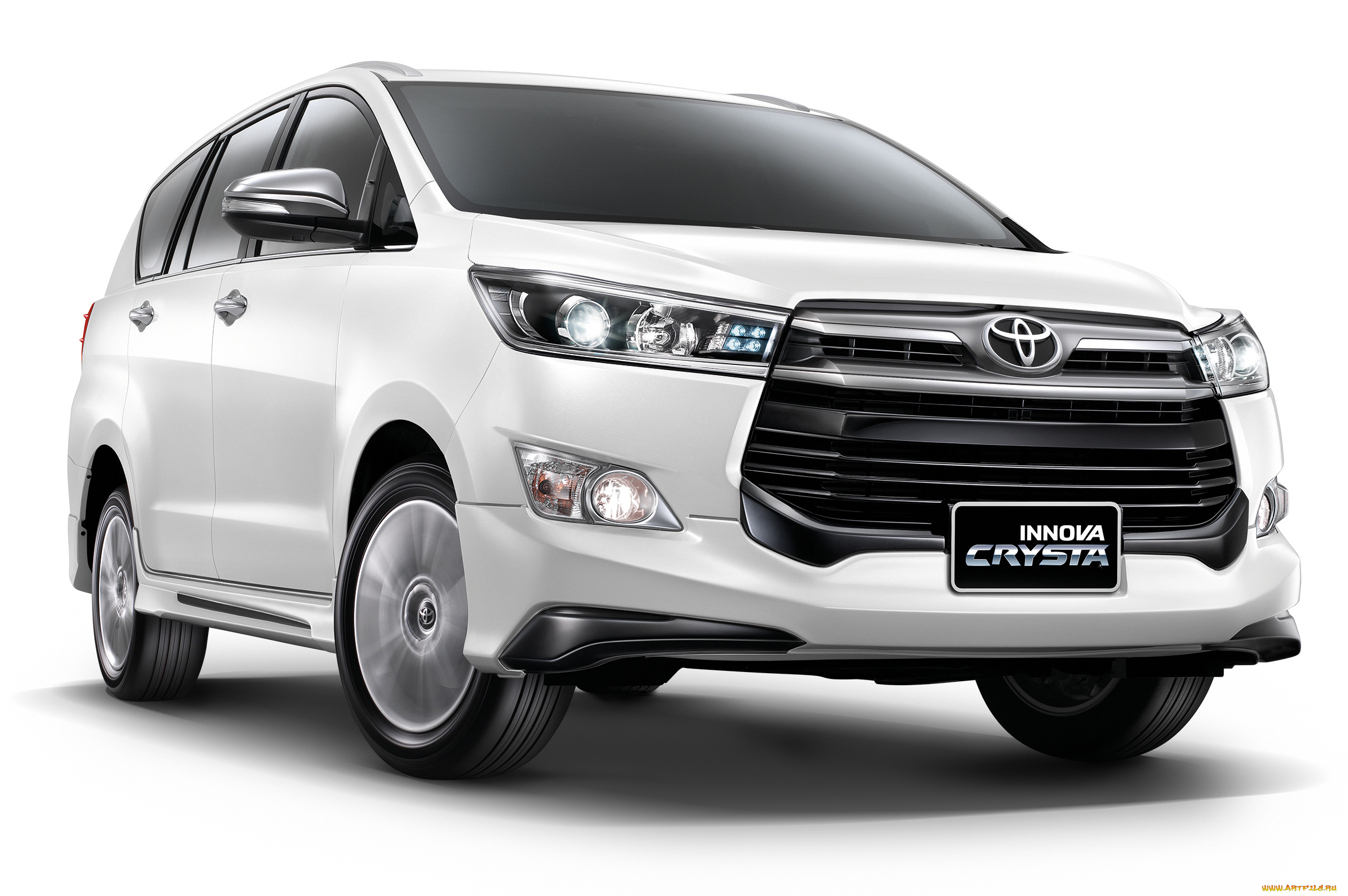 автомобили, toyota, innova, crysta, 2016г