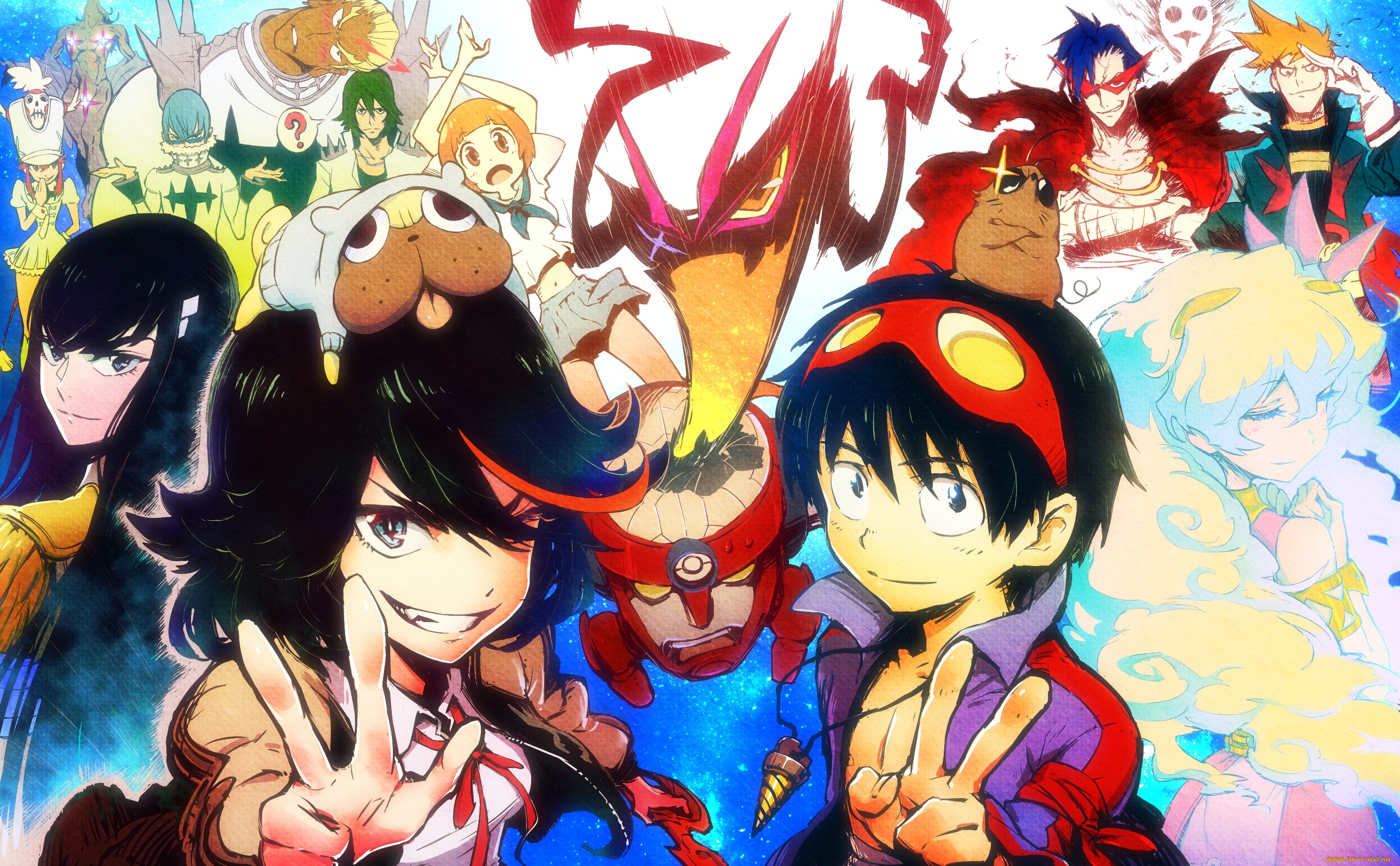 аниме, unknown, , другое, кроссовер