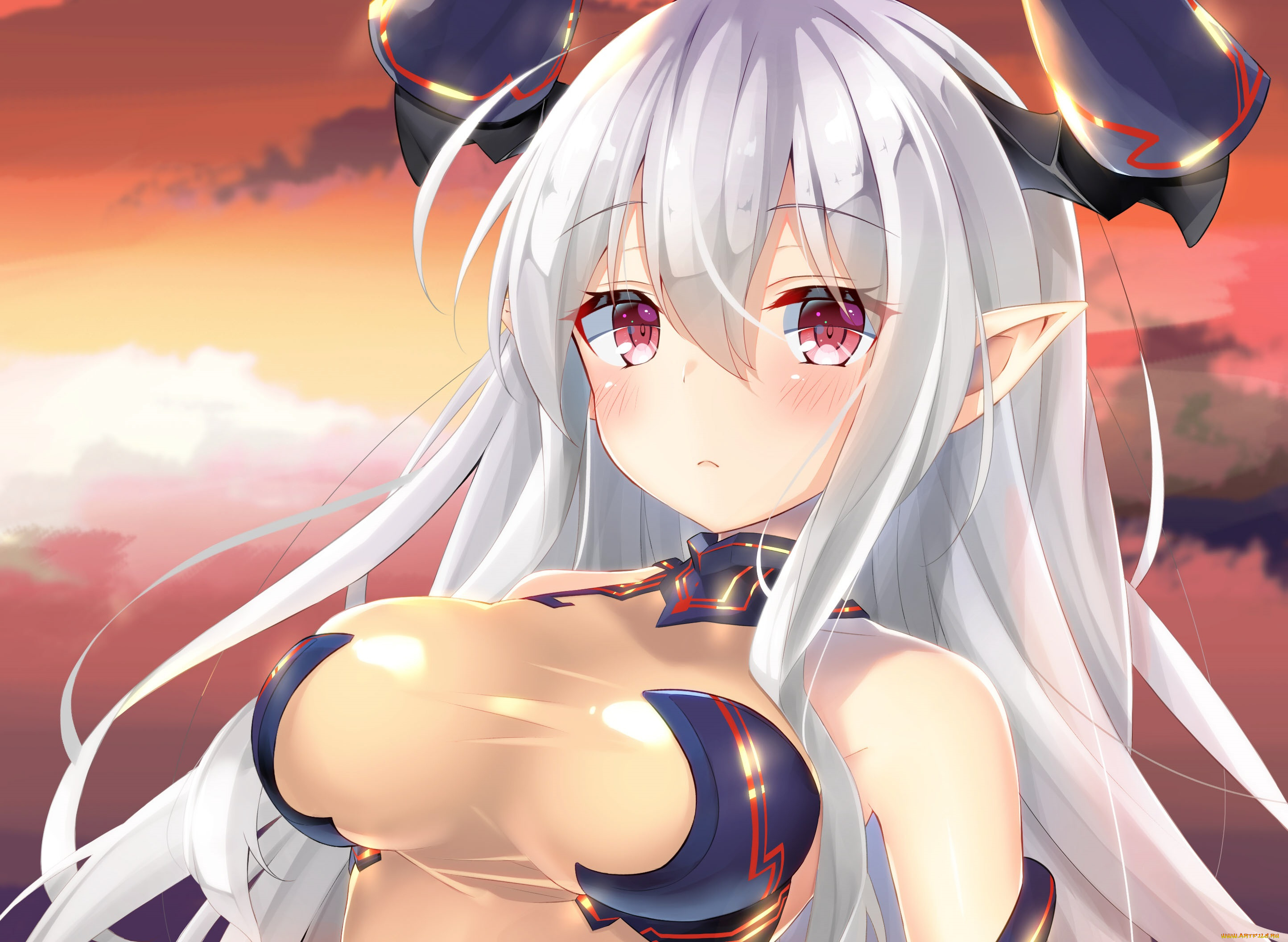 аниме, granblue, fantasy, colo, mag-chan