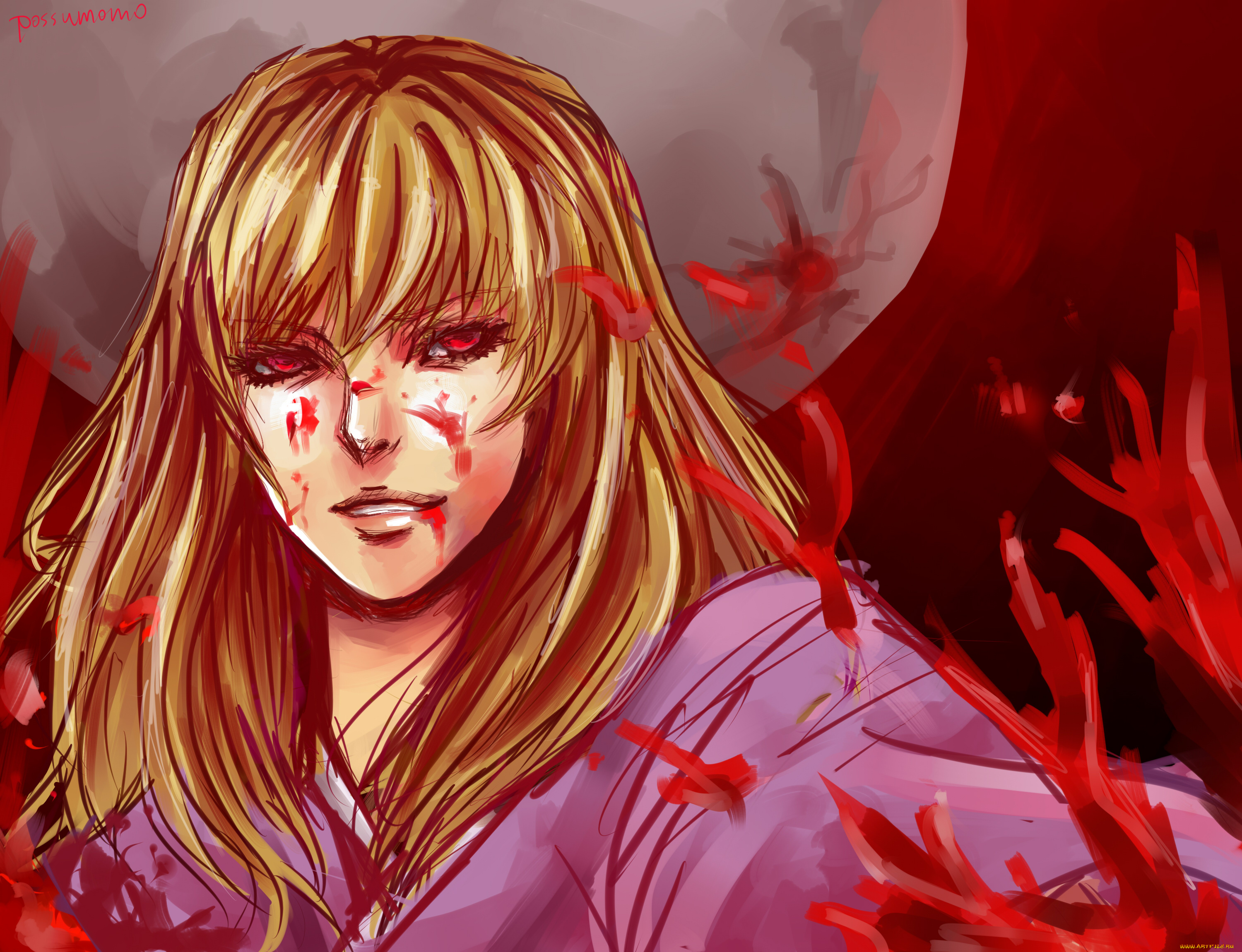 аниме, mai-hime, fujino, shizuru