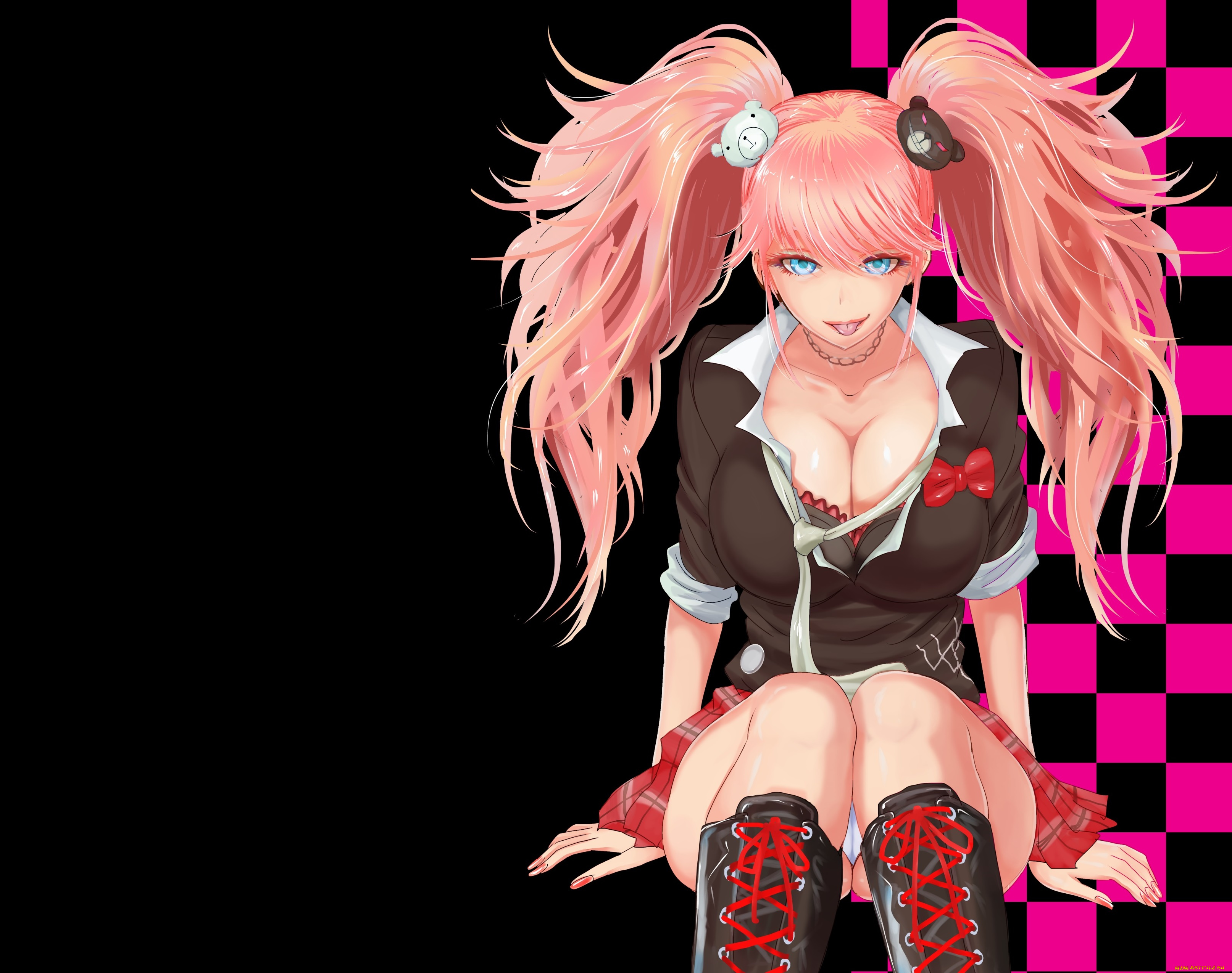 аниме, danganronpa, enoshima, junko