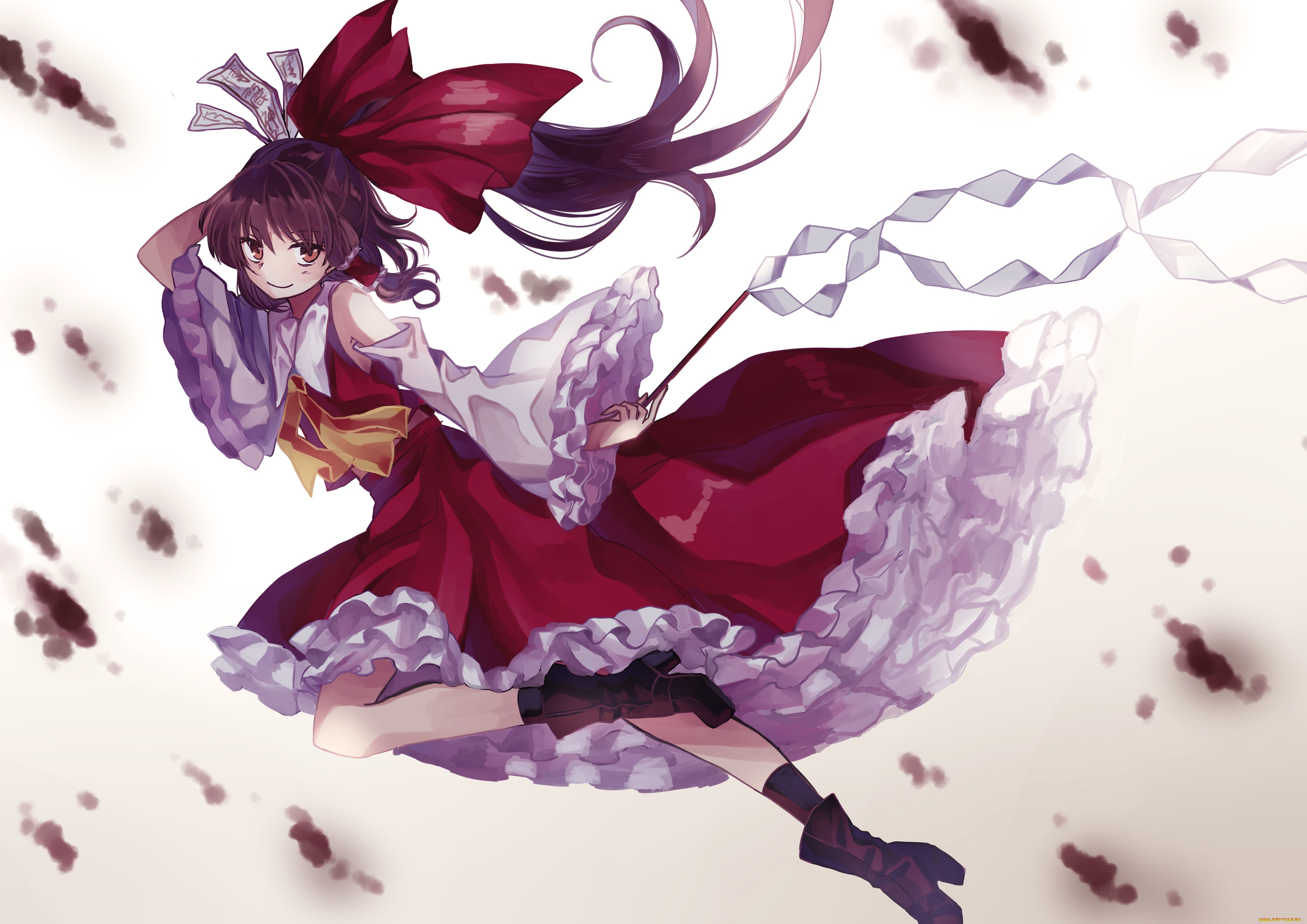 аниме, touhou, hakurei, reimu