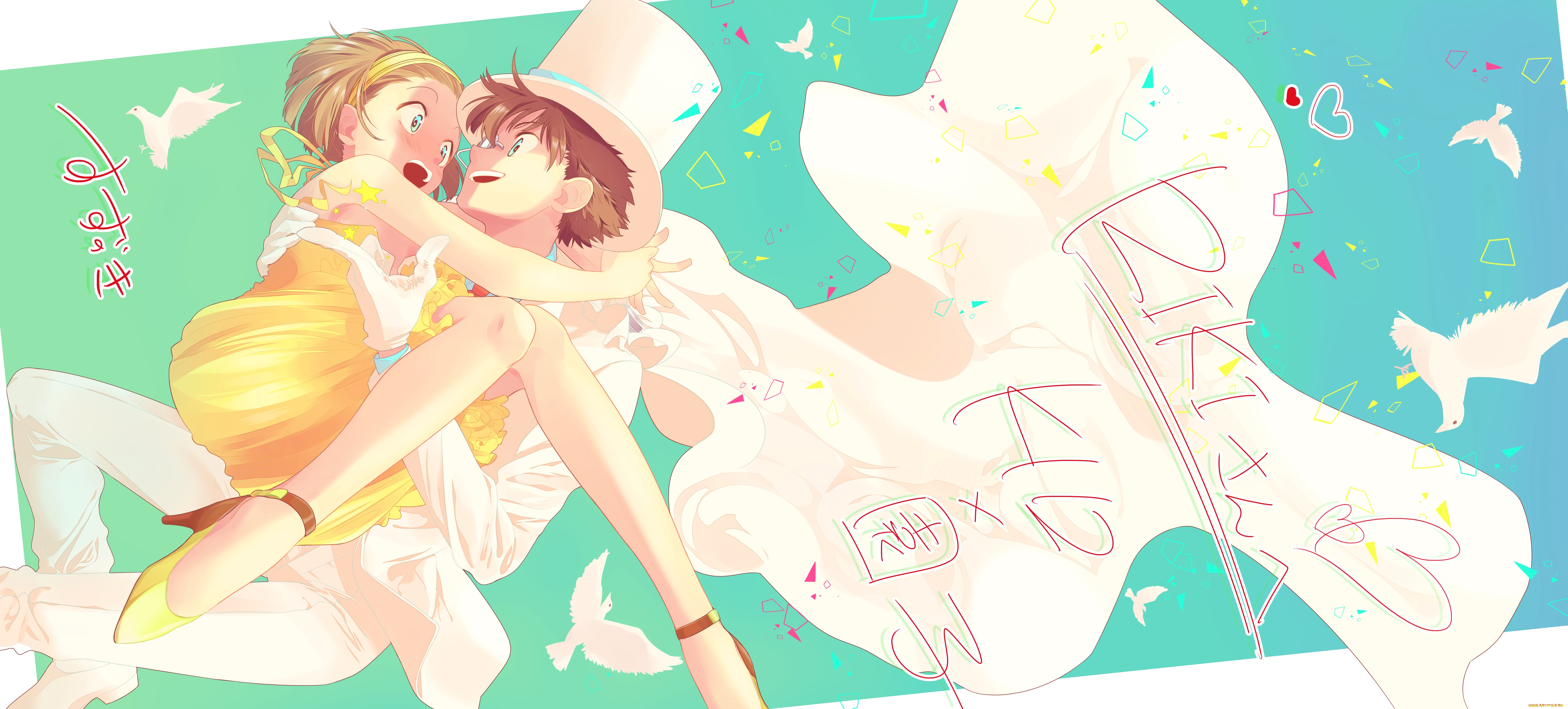 аниме, detective, conan, , magic, kaito, персонажи