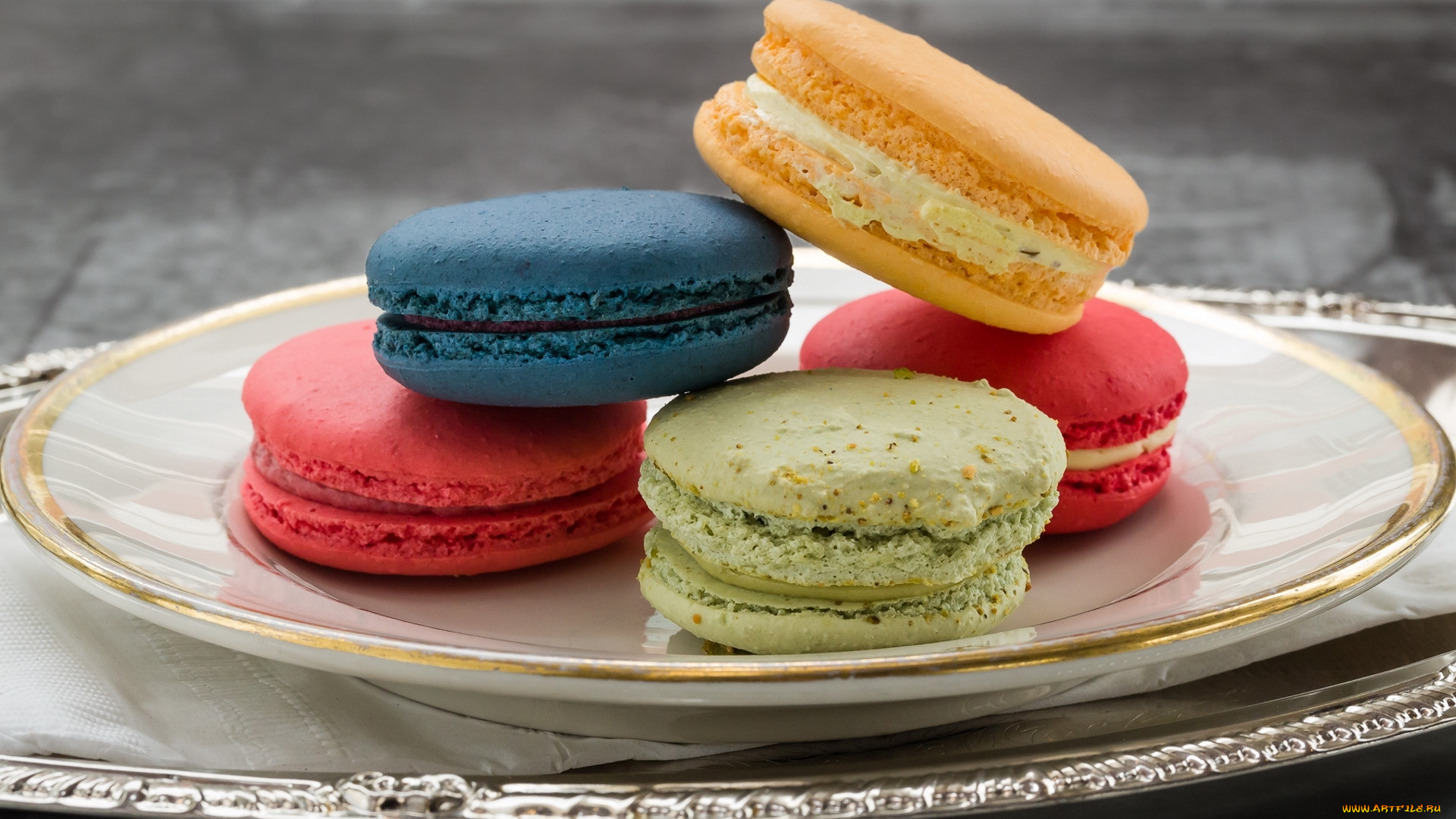 еда, пирожные, , кексы, , печенье, макаруны, разноцветный