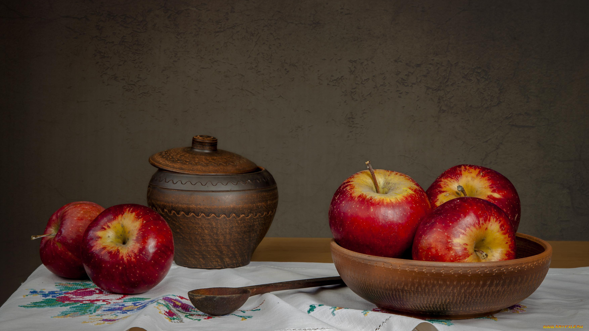 еда, Яблоки, посуда, яблоки, плоды