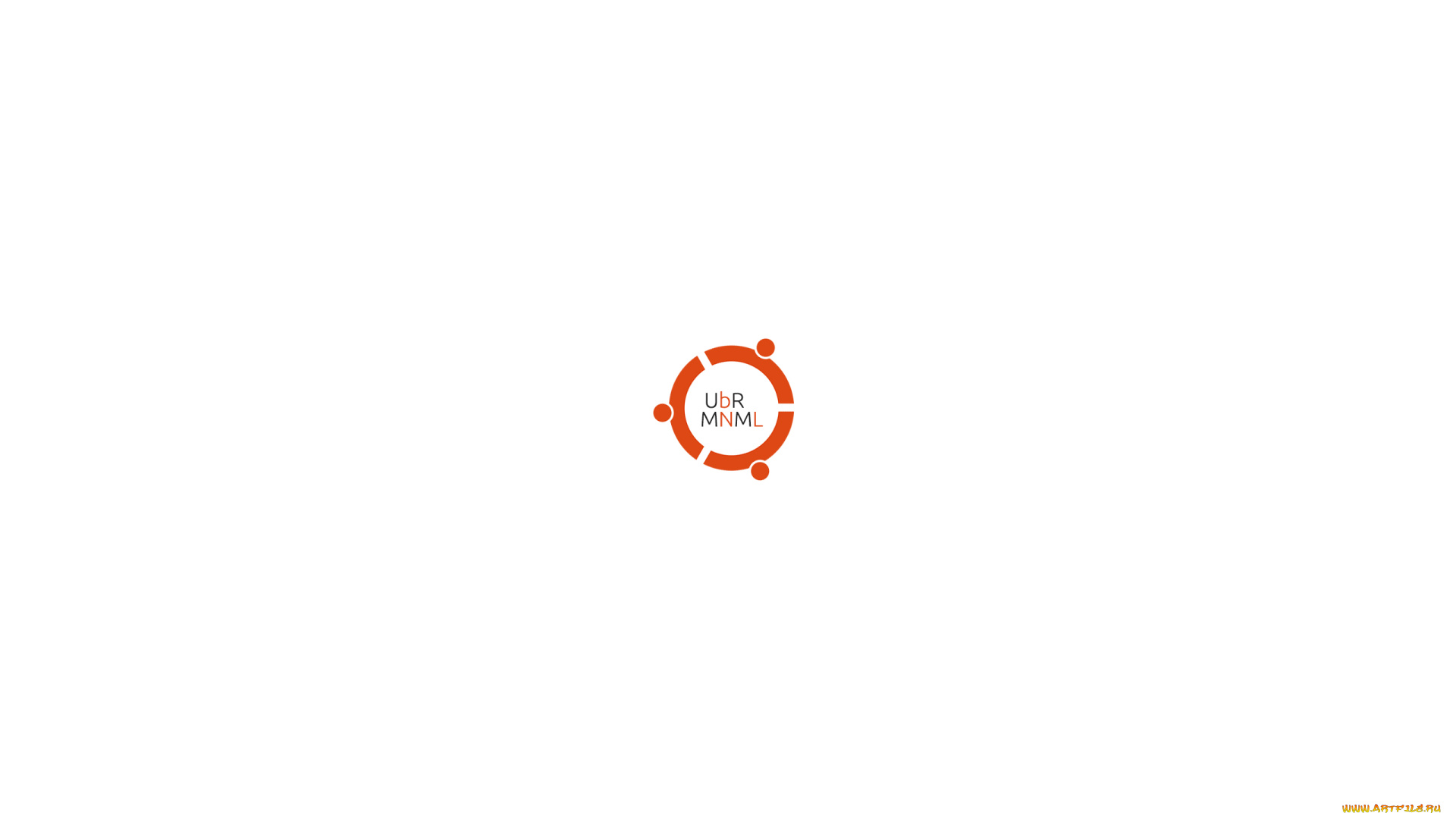 компьютеры, ubuntu, linux, фон, логотип