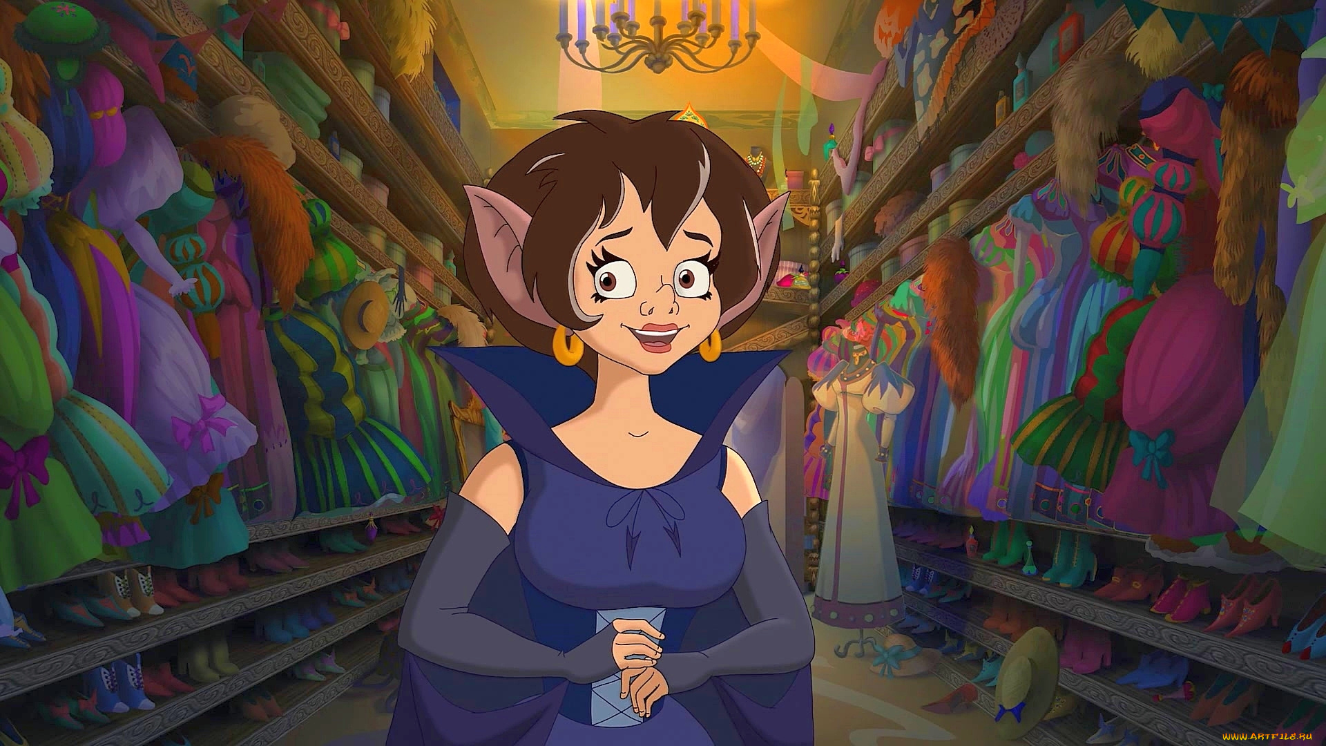 мультфильмы, иван, царевич, и, серый, волк, 2, девушка, одежда, существо