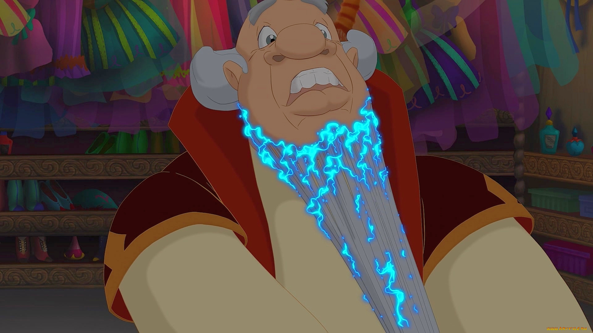 мультфильмы, иван, царевич, и, серый, волк, 2, мужчина, борода, эмоции