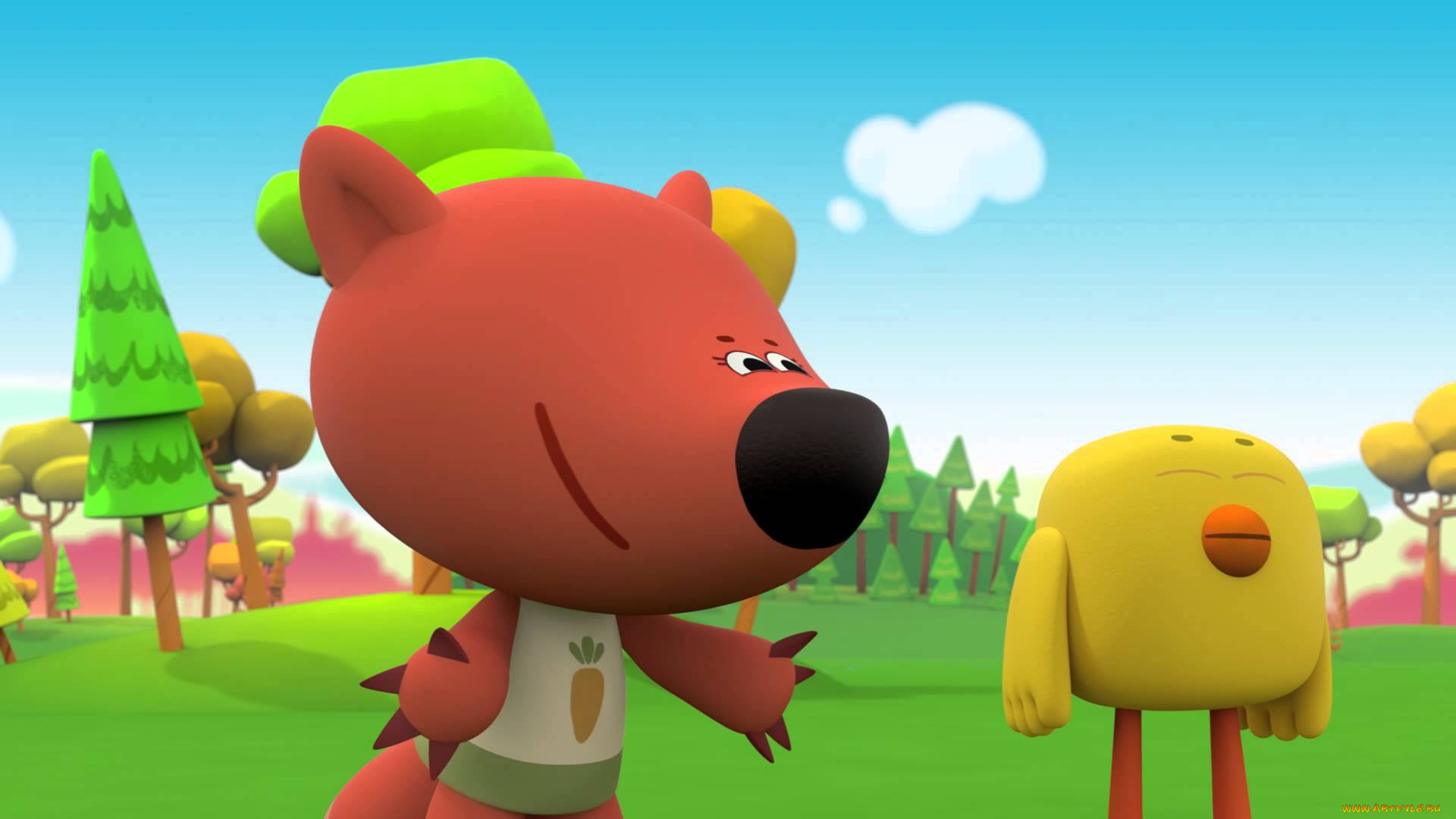 мультфильмы, ми-ми, мишки, ципа, мишка, ми, мишки, мультик