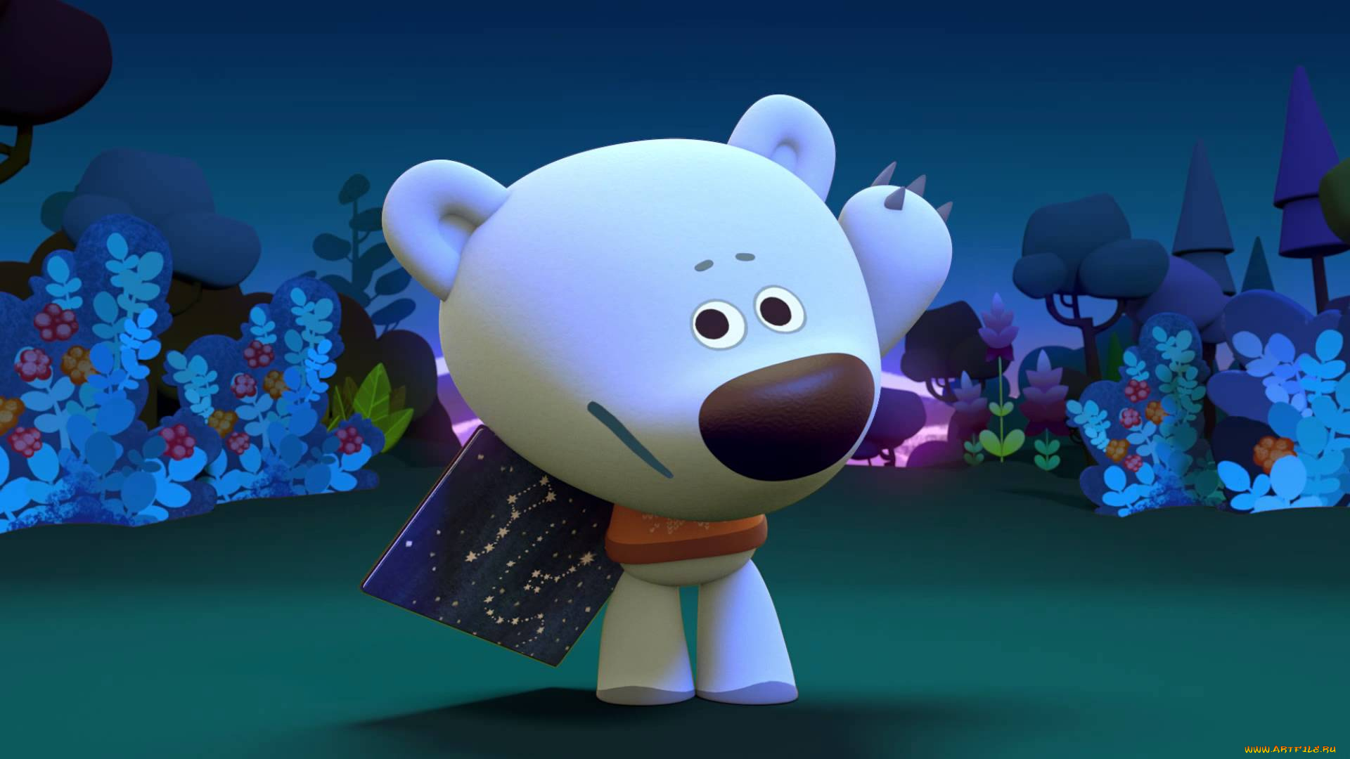 мультфильмы, ми-ми, мишки, лес, мишка, ми, мишки, мультик