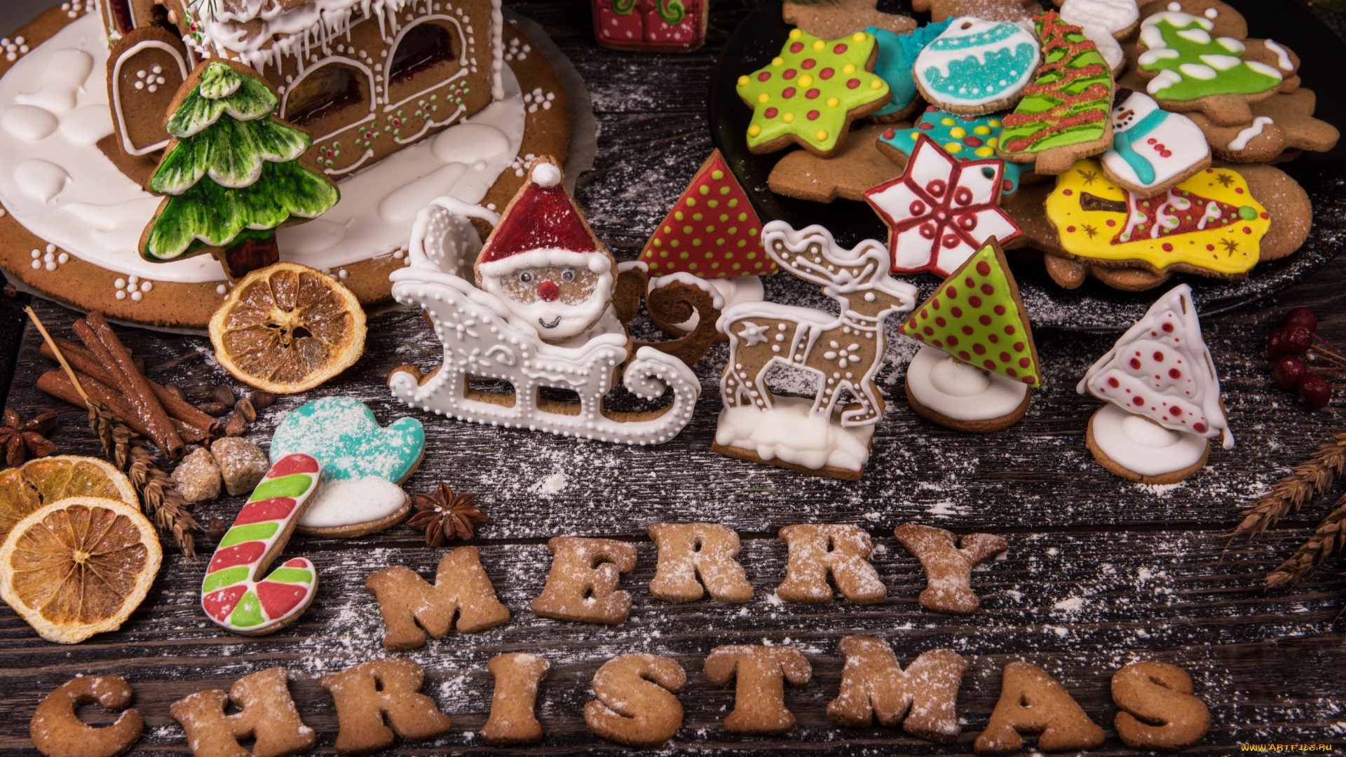 праздничные, угощения, угощенье, игрушки, печенье, праздник, новый, год