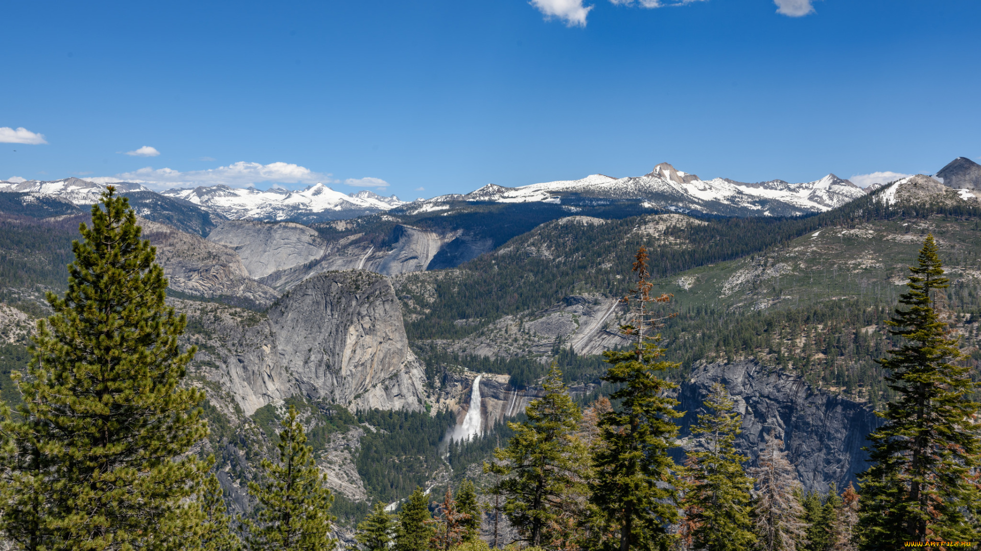 природа, горы, простор