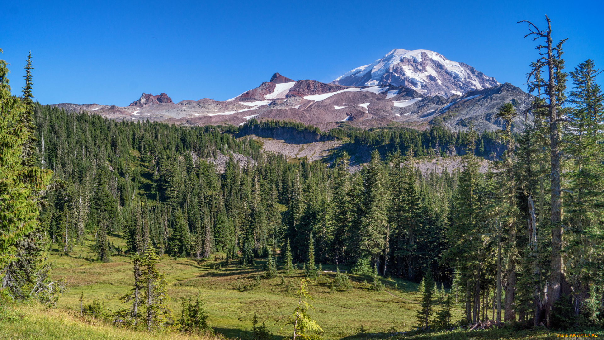 природа, горы, простор