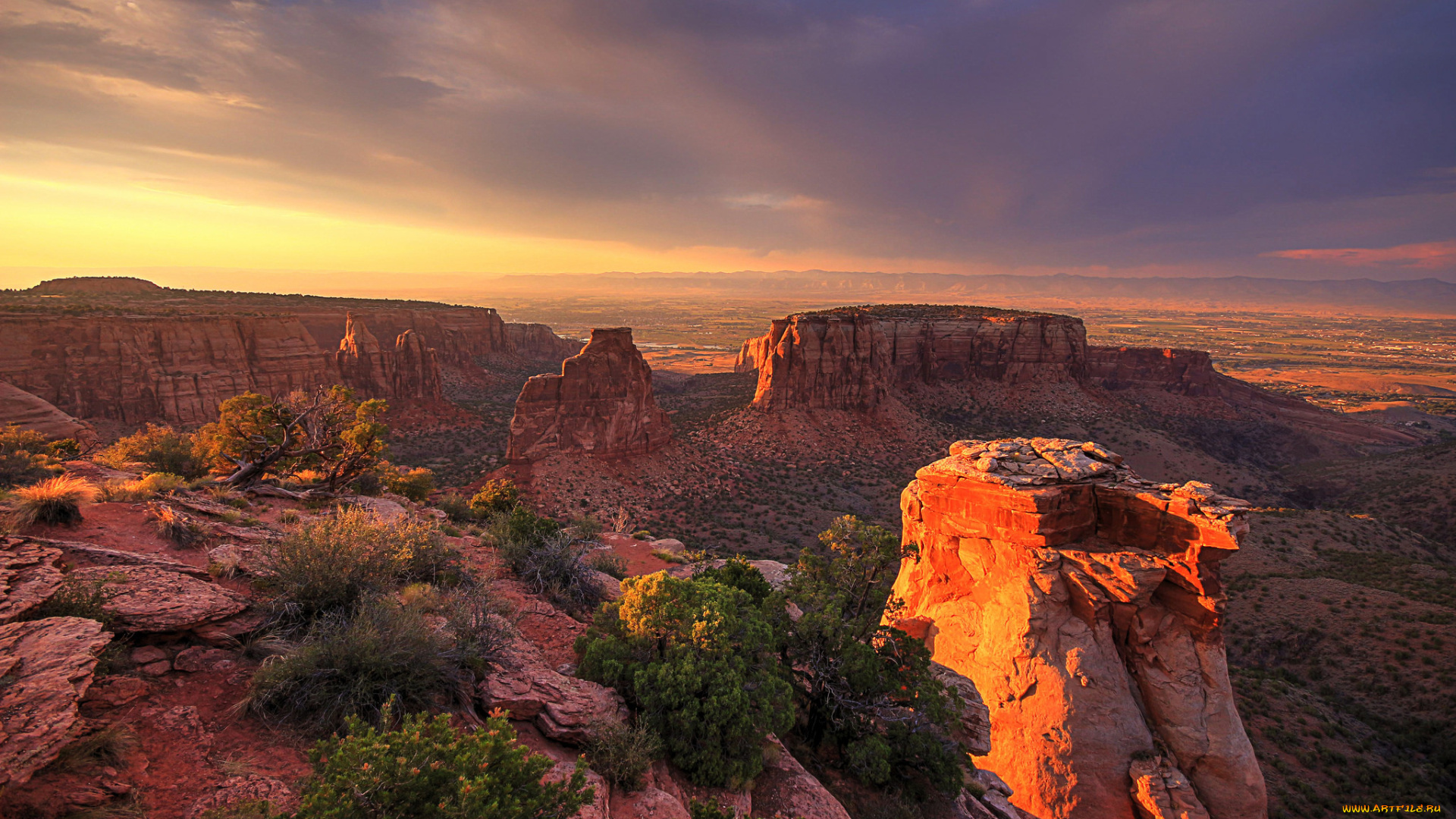 природа, горы, простор