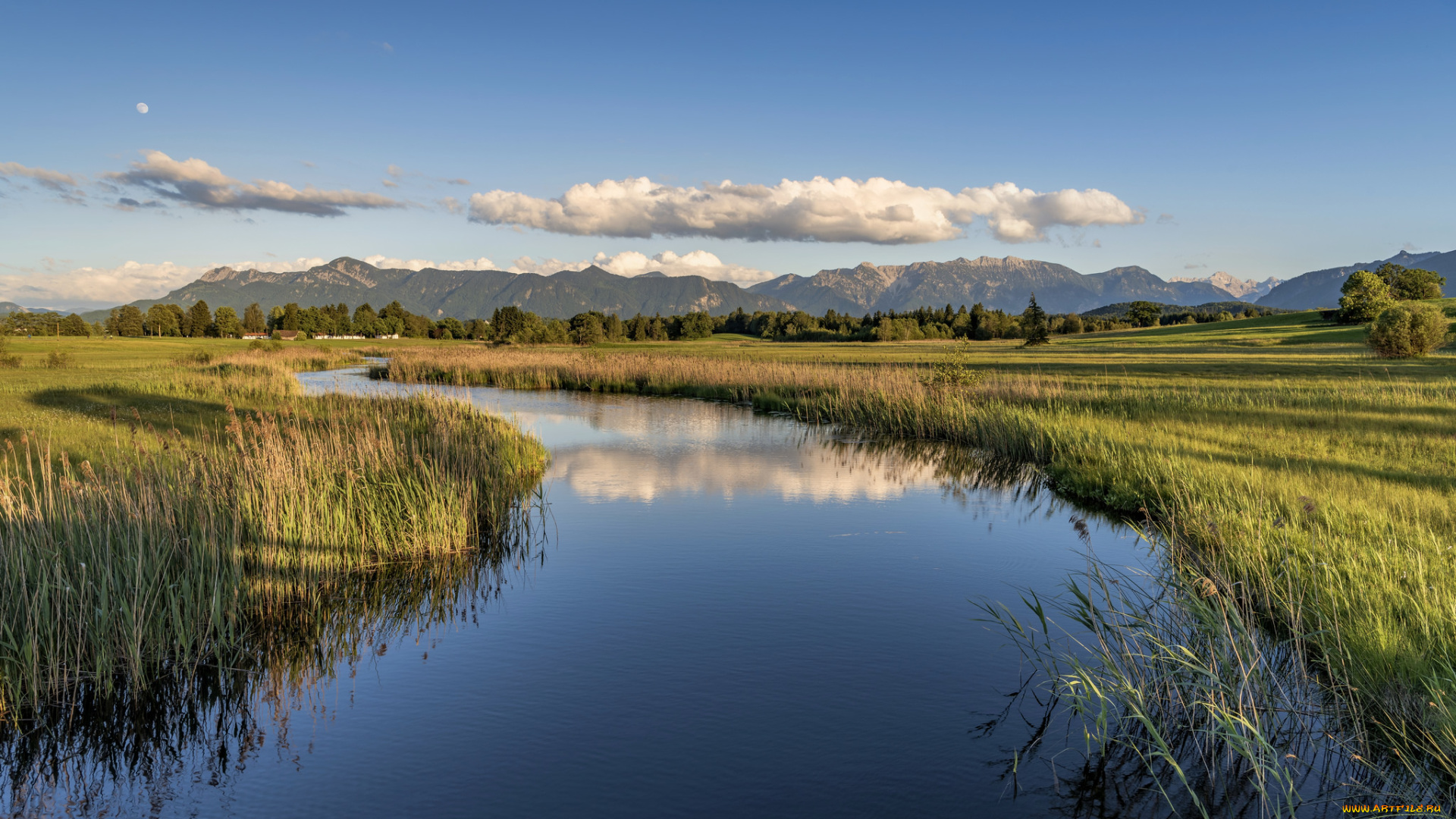 природа, реки, озера, простор