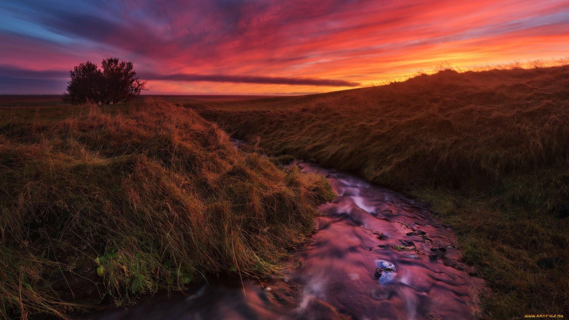 природа, восходы, закаты, простор