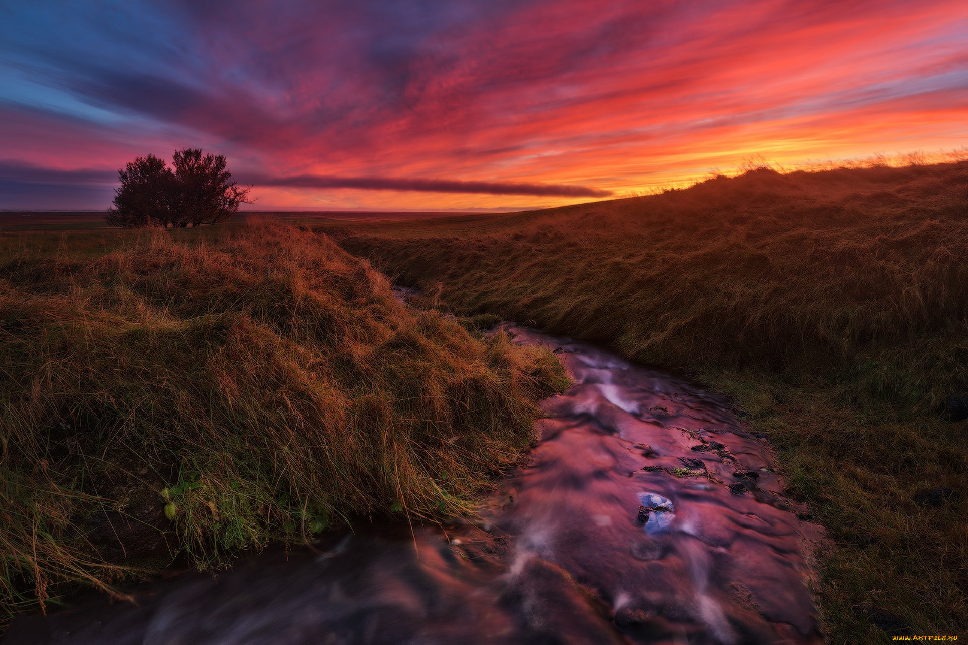 природа, восходы, закаты, простор