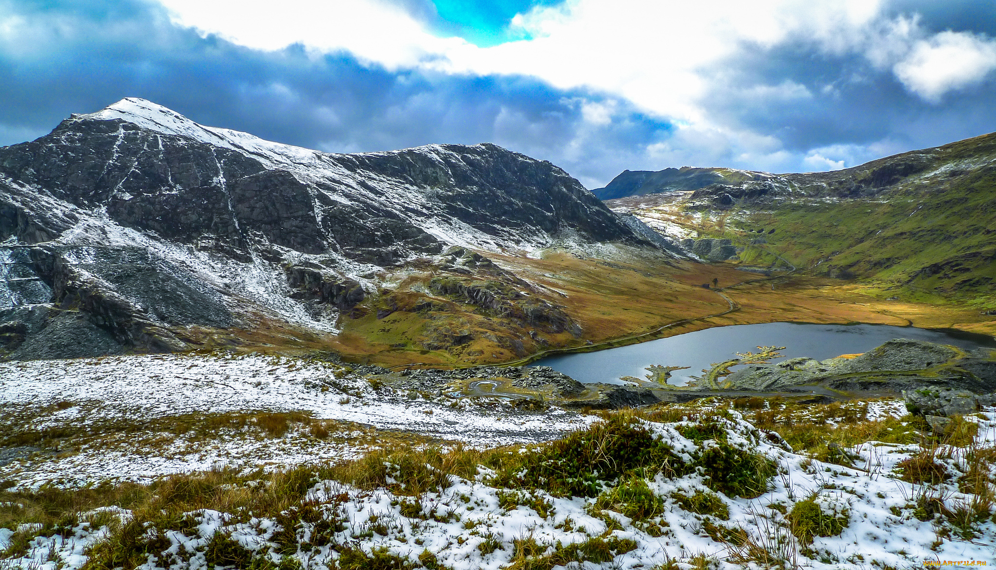 природа, горы, простор