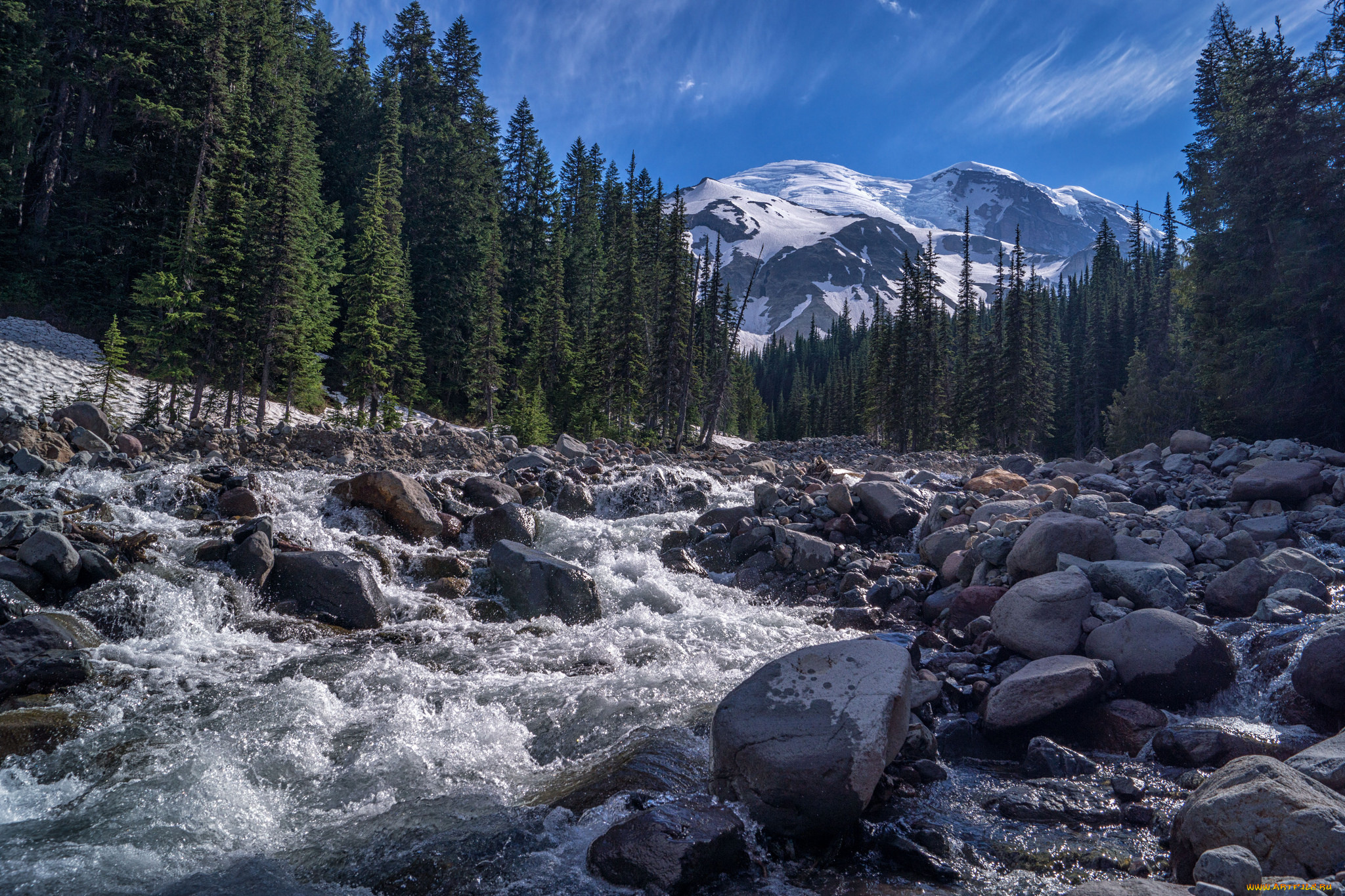природа, реки, озера, простор