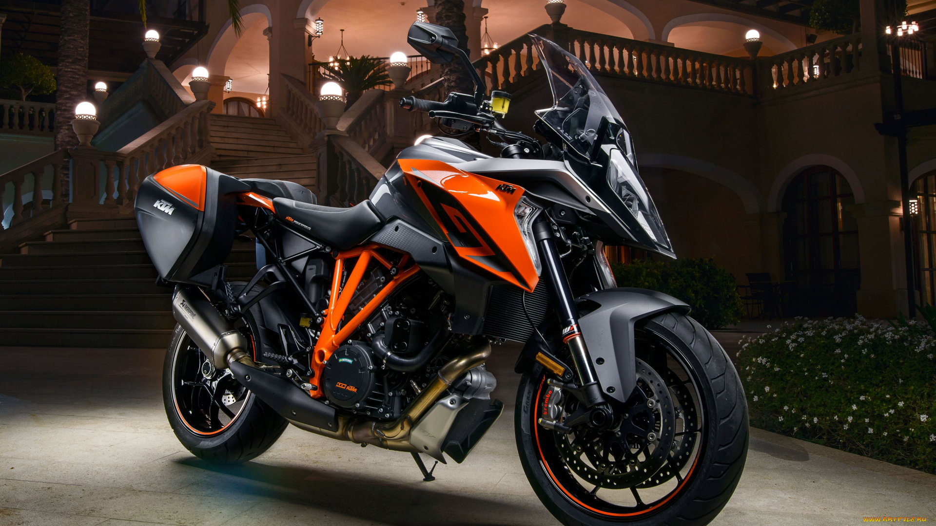 2019, ktm, 1290, super, duke, gt, мотоциклы, ktm, спортбайк, здание, мотоцикл, sportsbike, gt, super, duke, 1290, 2019