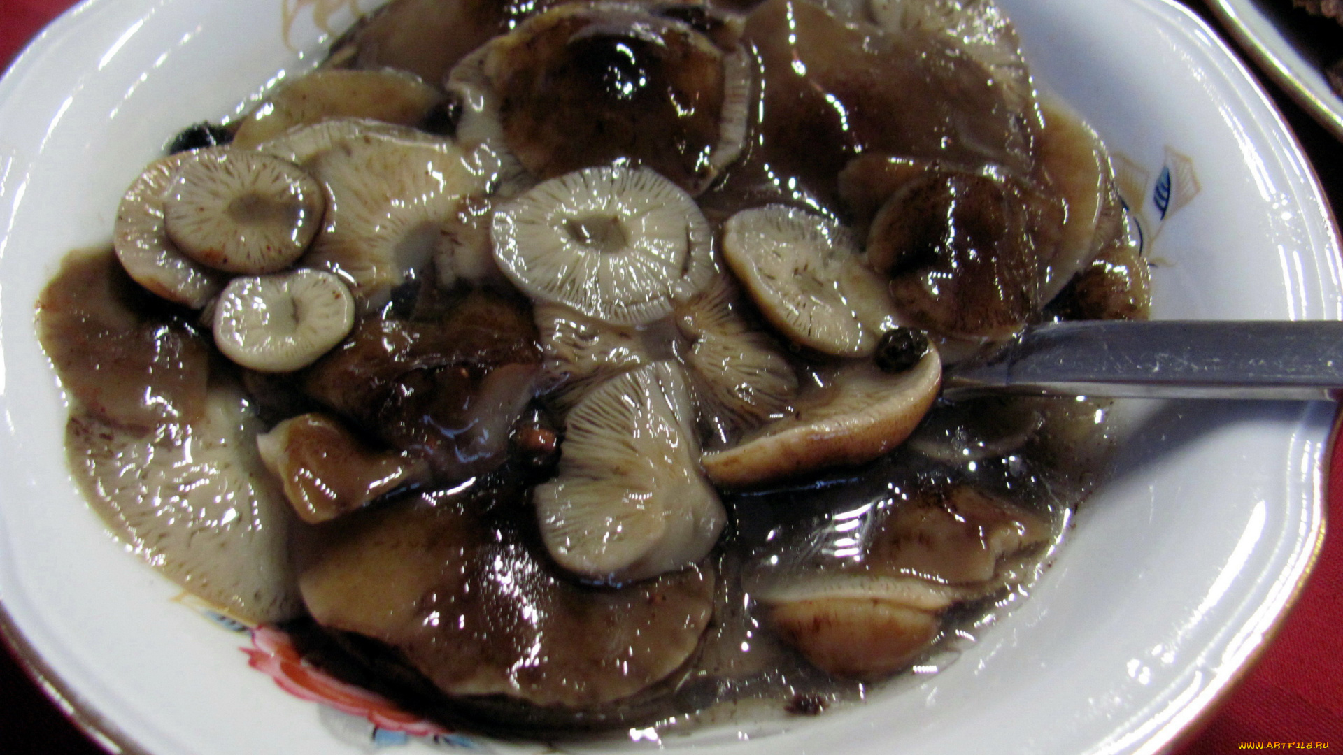 еда, грибы, , грибные, блюда, опята, маринованные