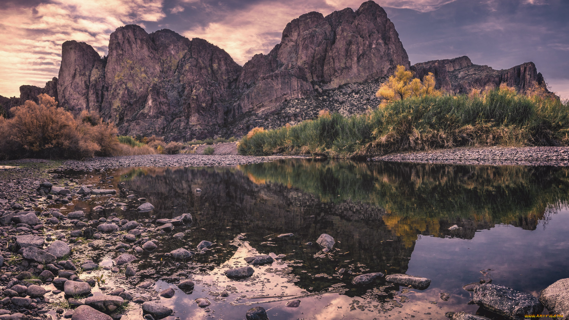 природа, горы, простор