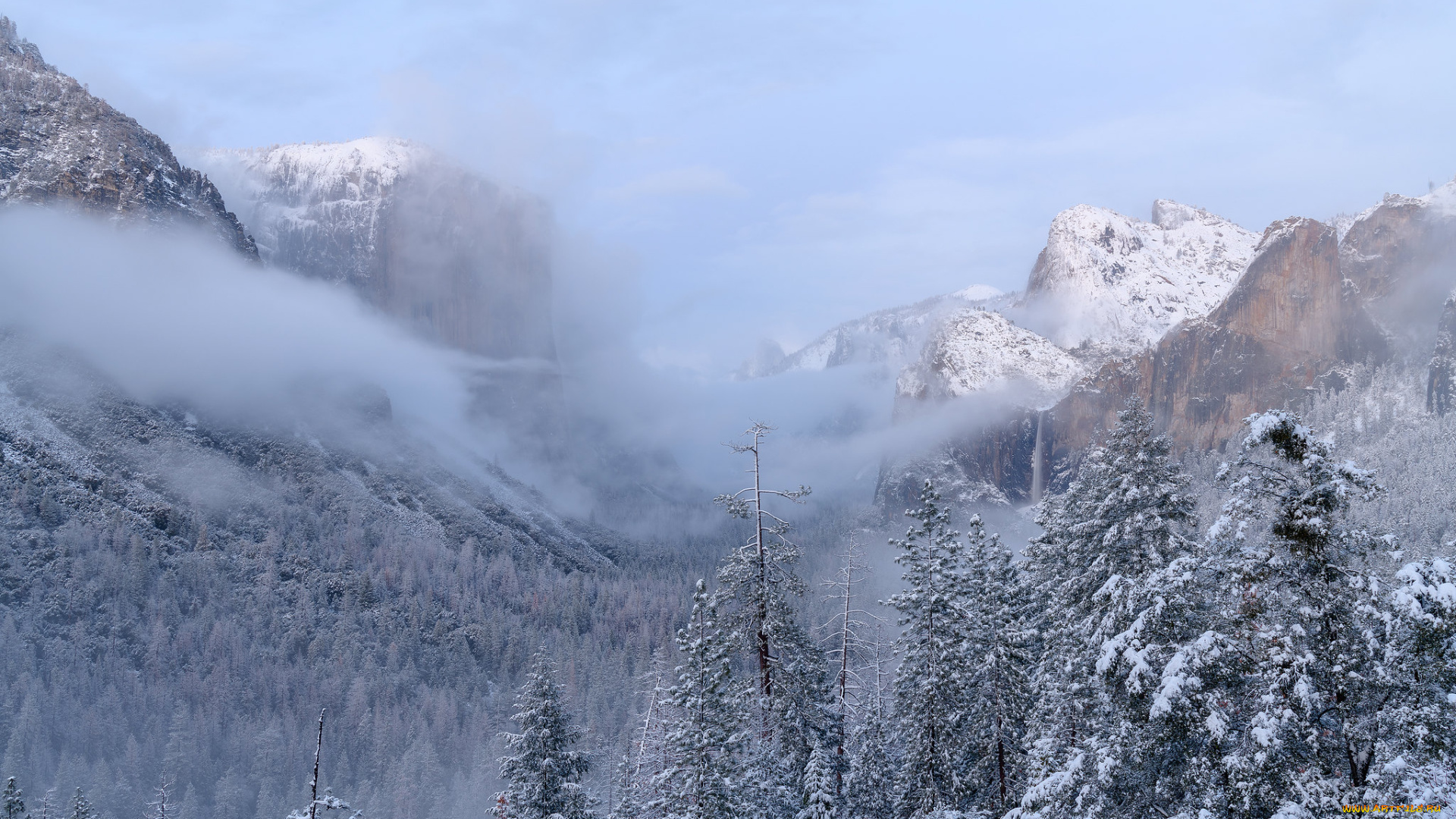 природа, горы, простор